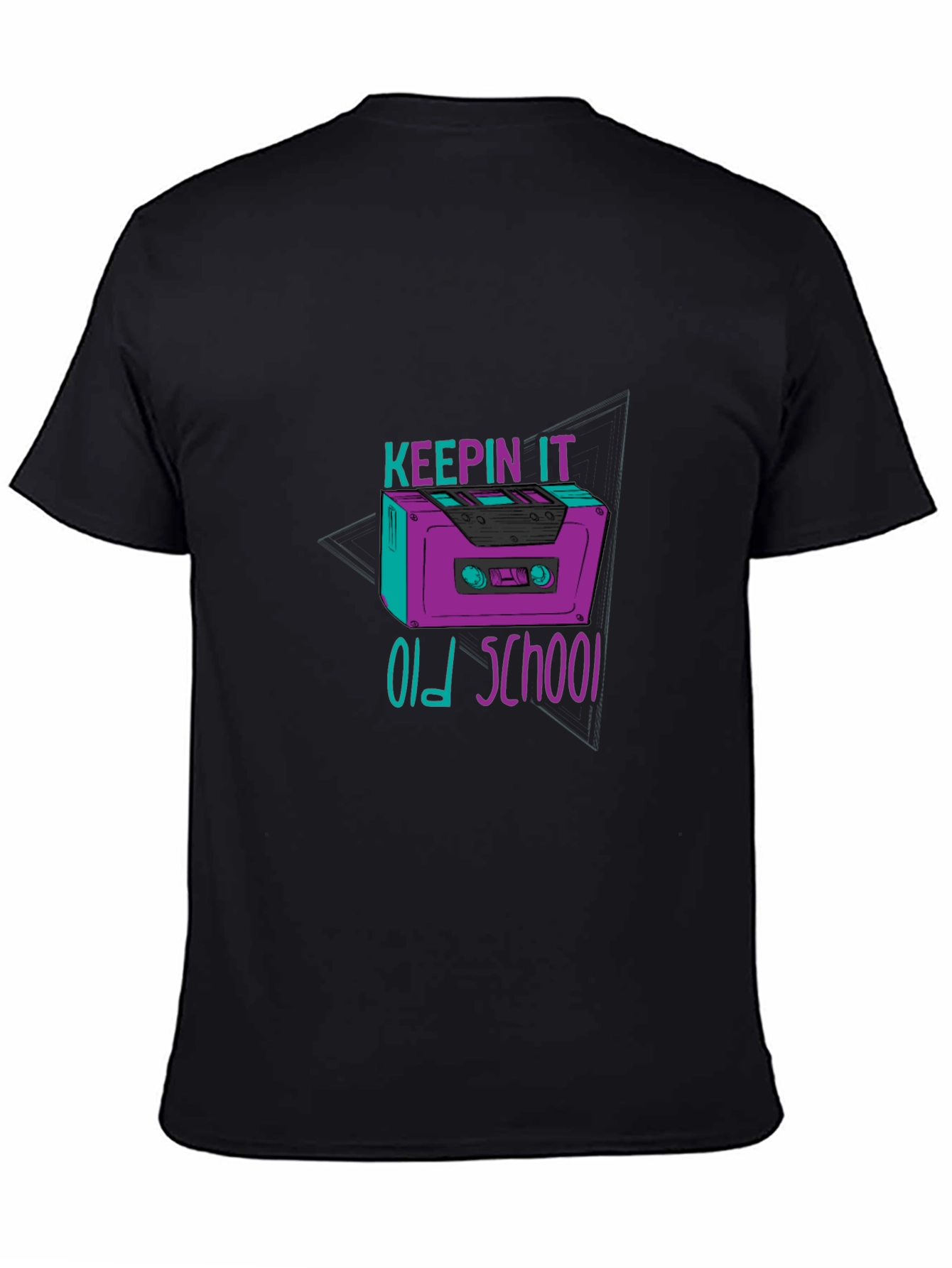 Keepin It Old School Cassette Tape T-Shirt