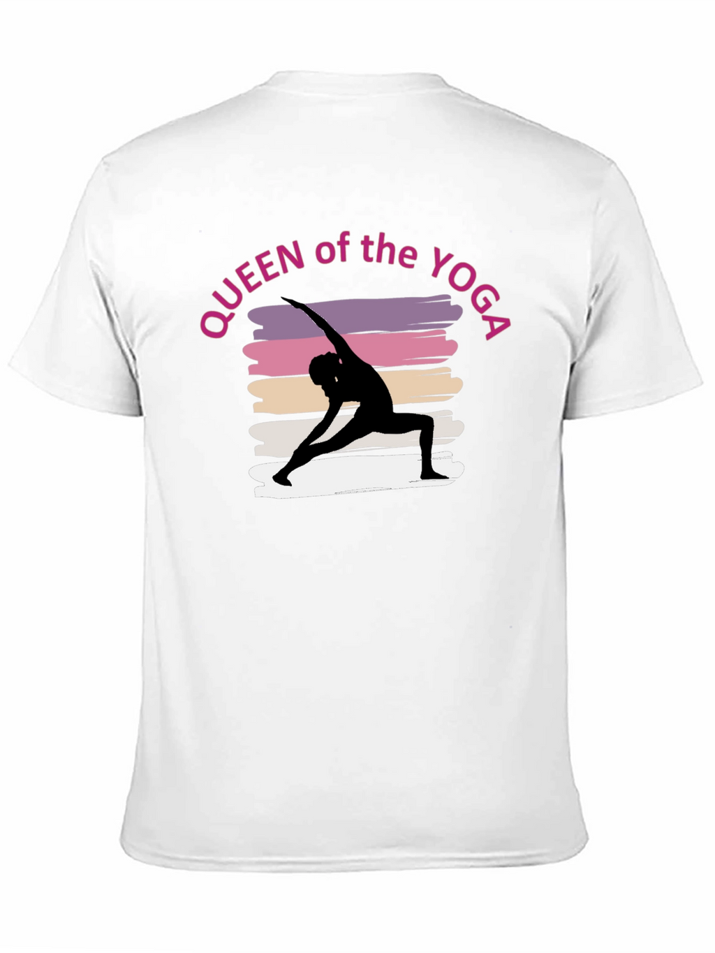 Queen of the Yoga Tee - Black Unisex T-Shirt