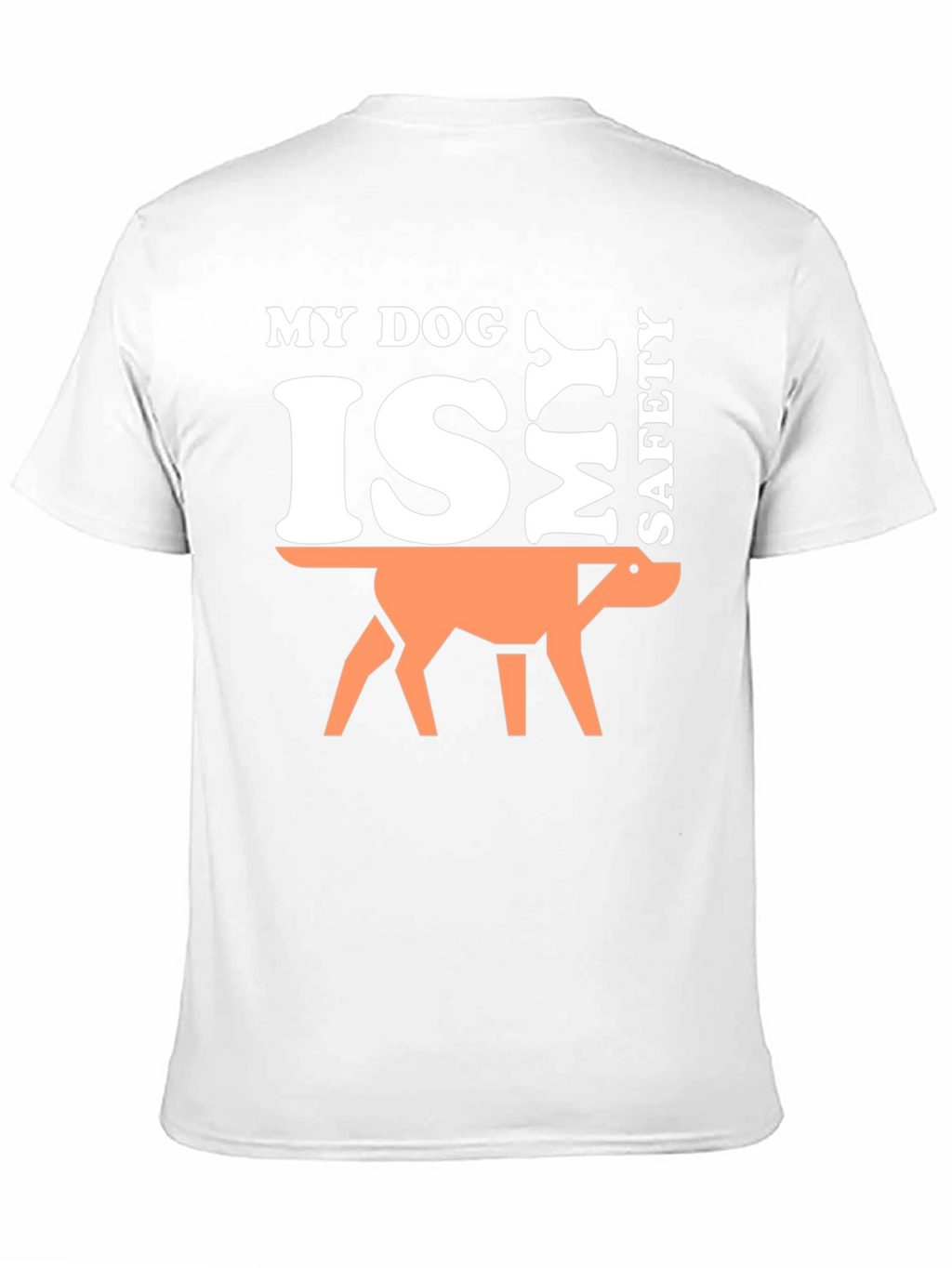 My Dog is My Safety T-Shirt - Black