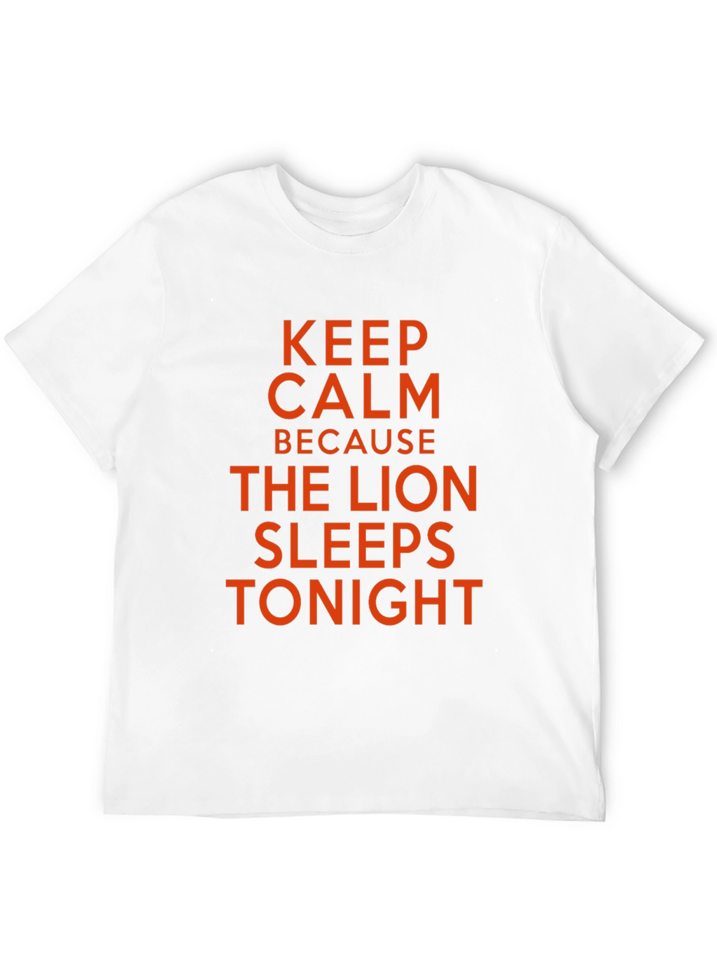 Keep Calm Lion Sleeps Tonight T-Shirt