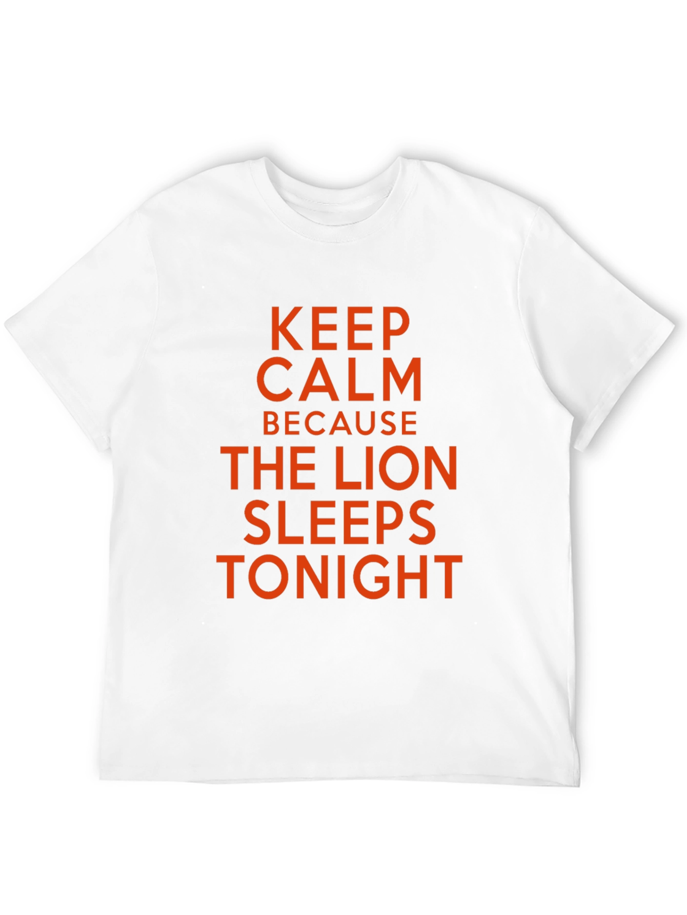 Keep Calm Lion Sleeps Tonight T-Shirt