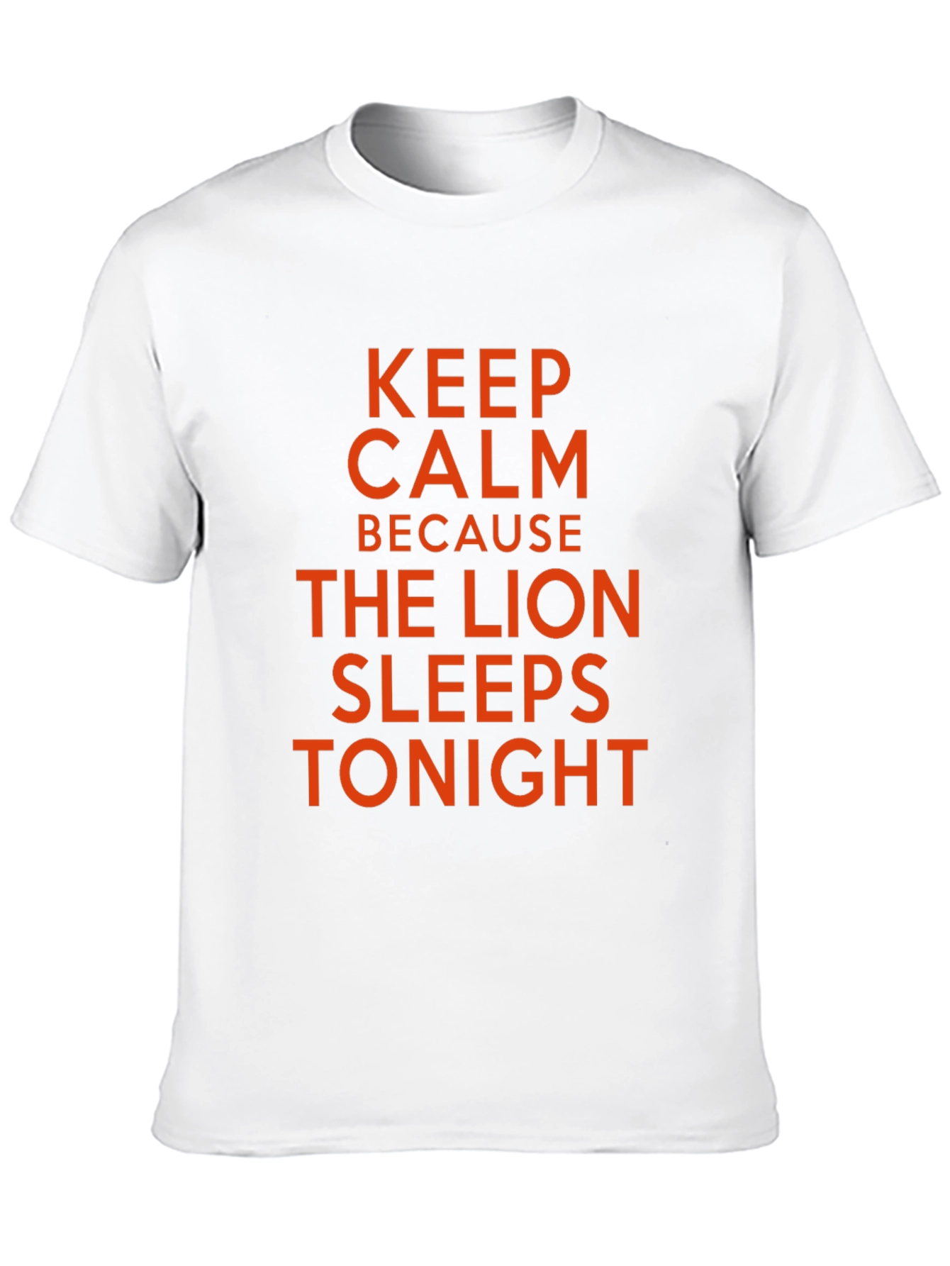 Keep Calm Lion Sleeps Tonight T-Shirt