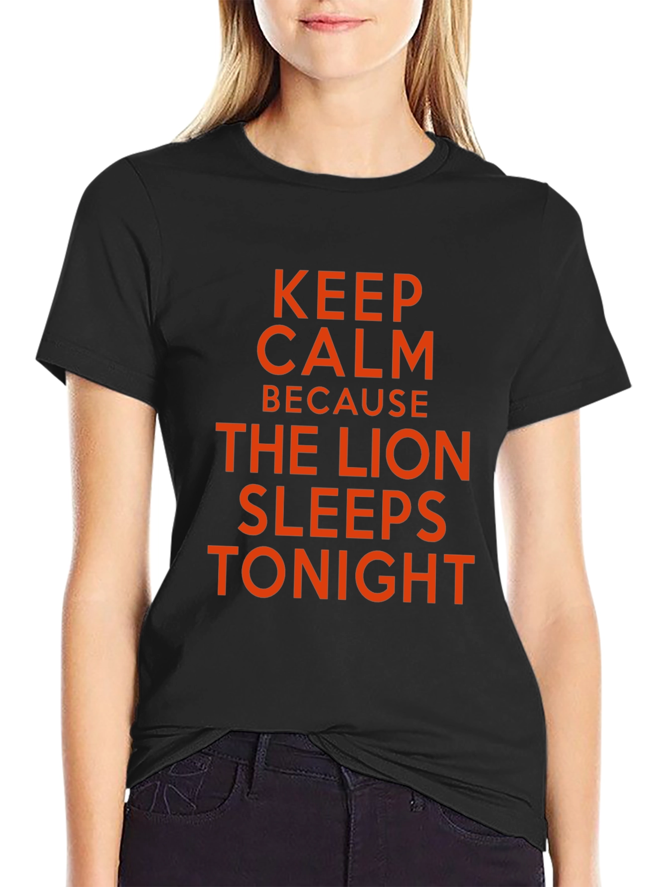 Keep Calm Lion Sleeps Tonight T-Shirt