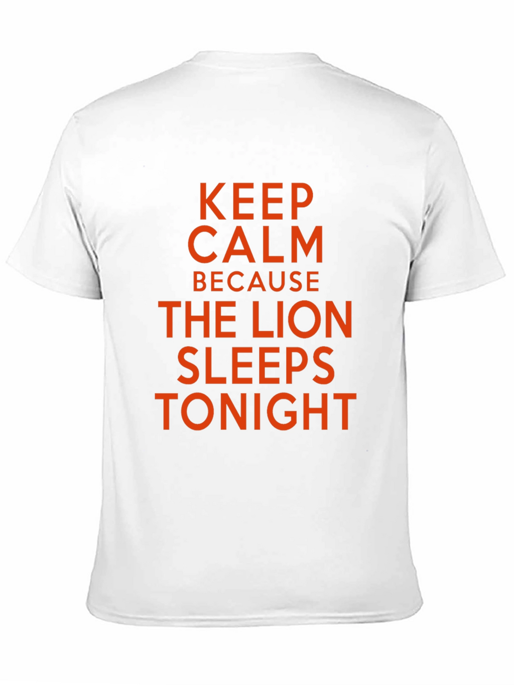 Keep Calm Lion Sleeps Tonight T-Shirt