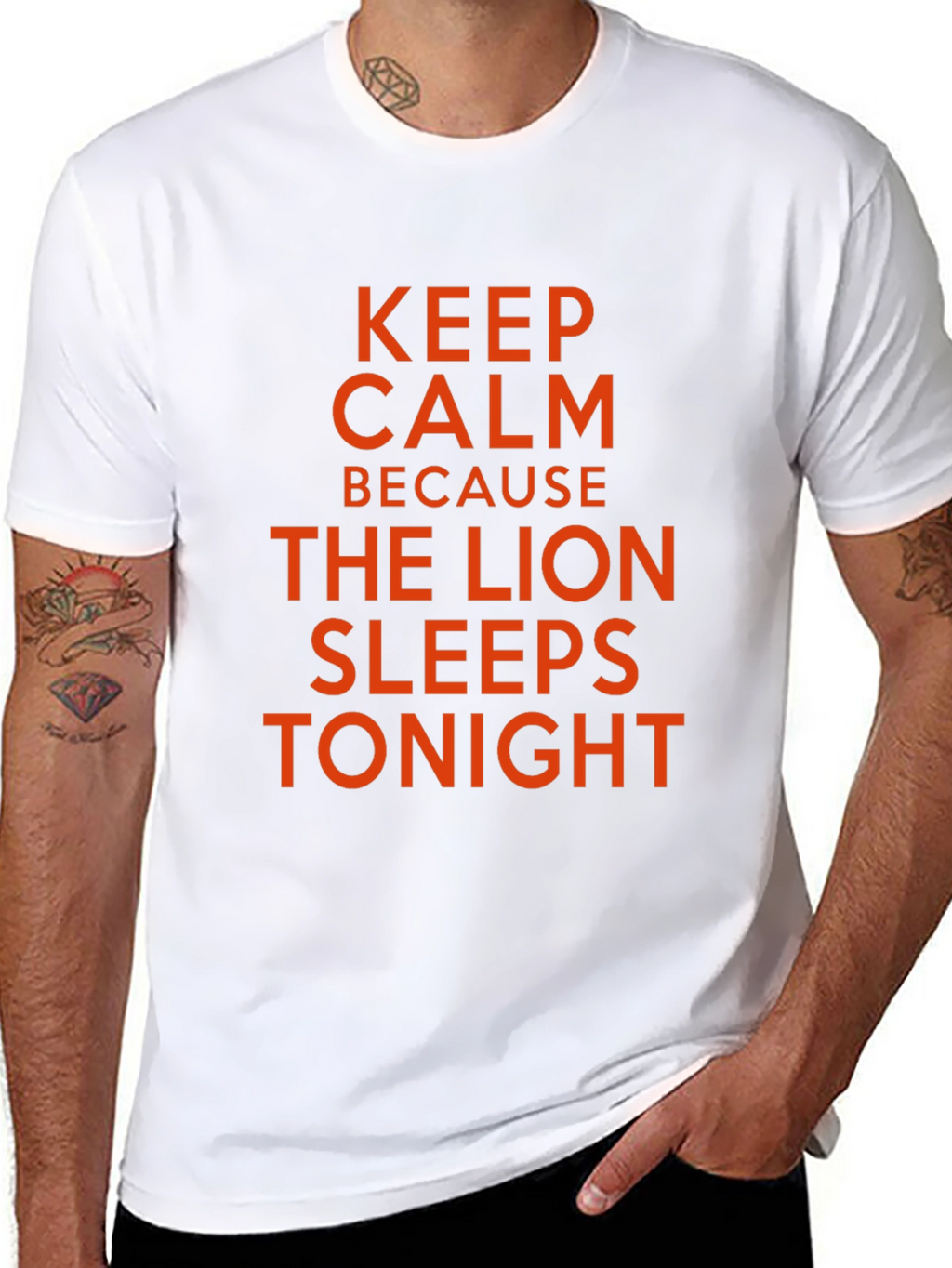 Keep Calm Lion Sleeps Tonight T-Shirt