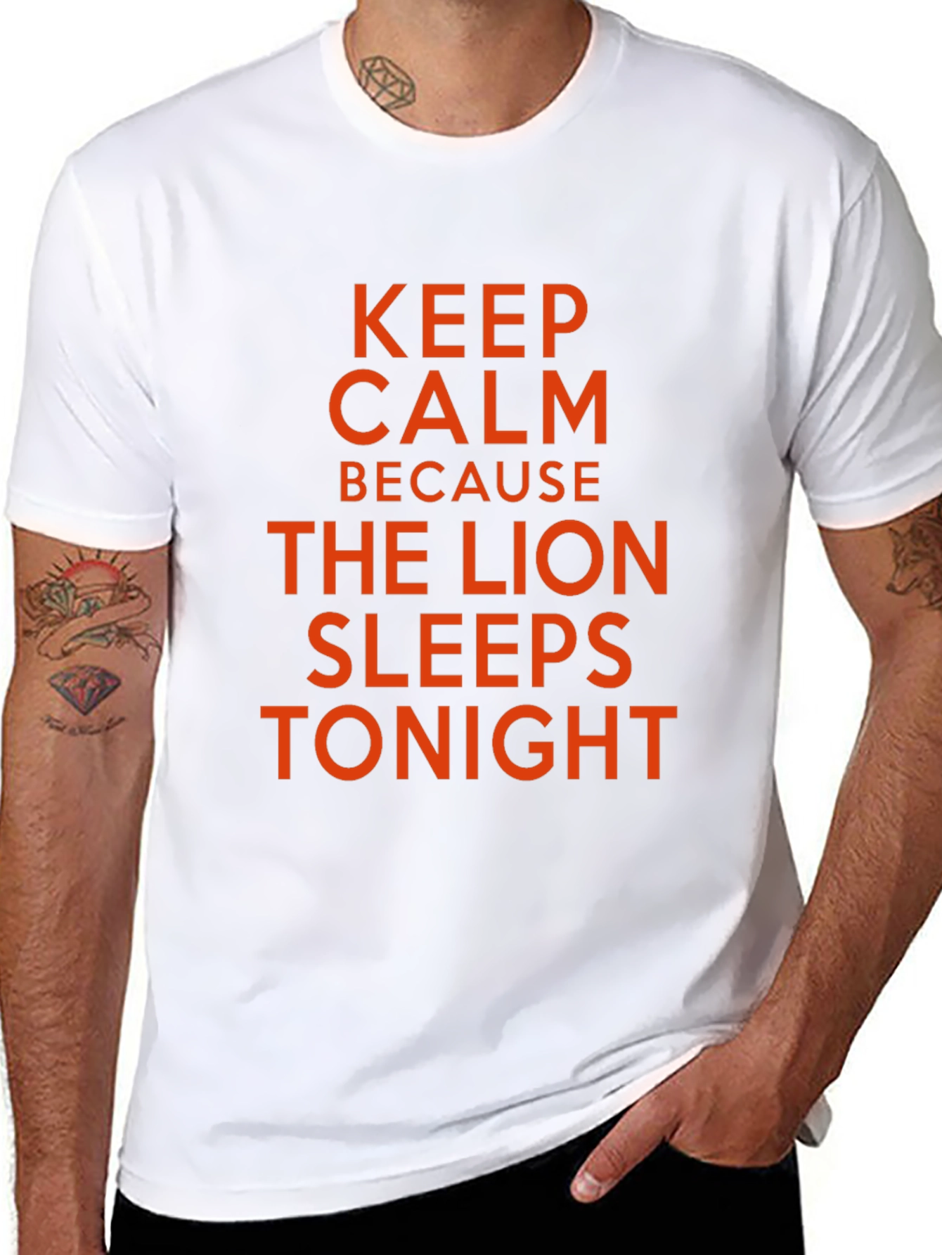 Keep Calm Lion Sleeps Tonight T-Shirt