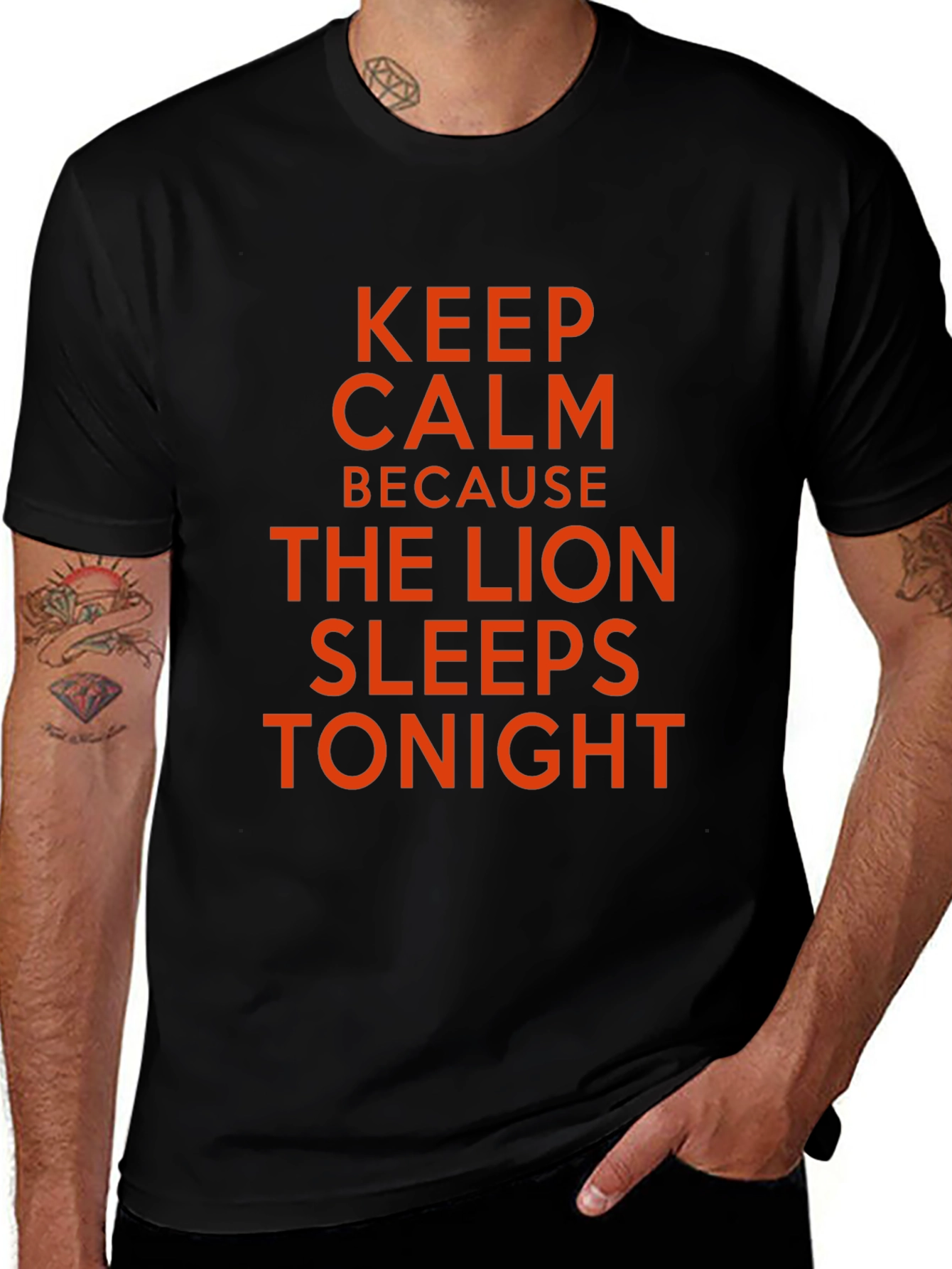 Keep Calm Lion Sleeps Tonight T-Shirt
