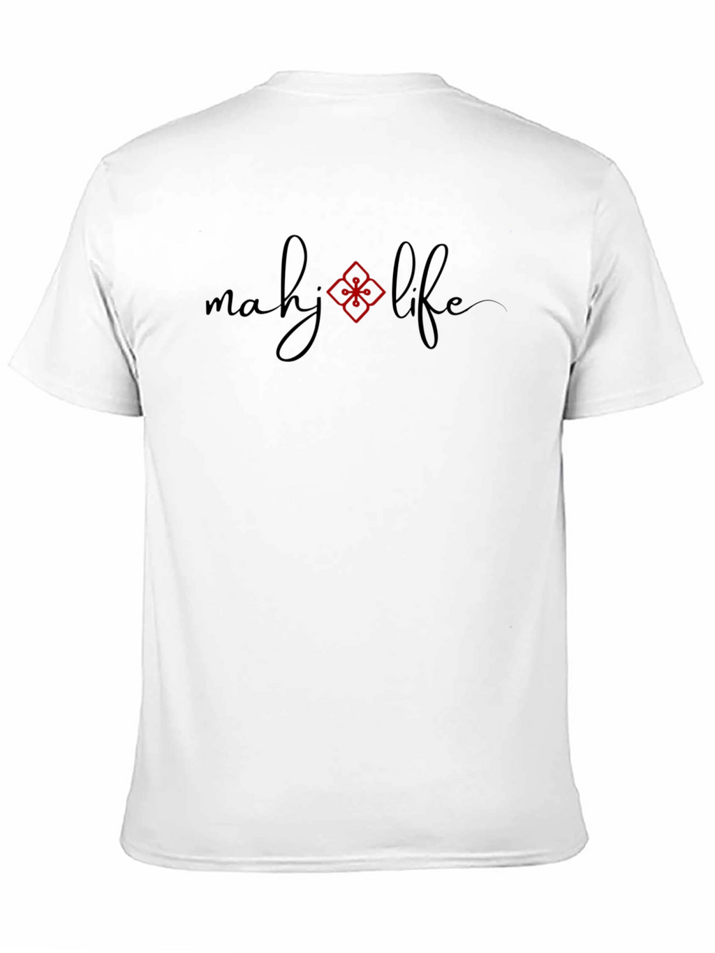 Mahj Life Black Graphic Tee