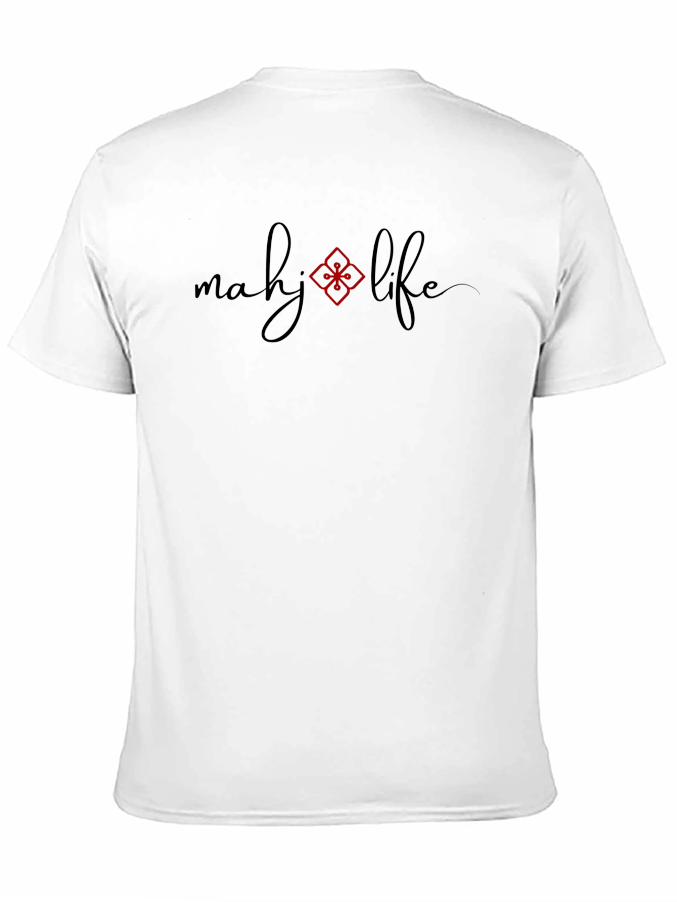 Mahj Life Black Graphic Tee