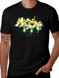 Floral Iris Graphic T-Shirt
