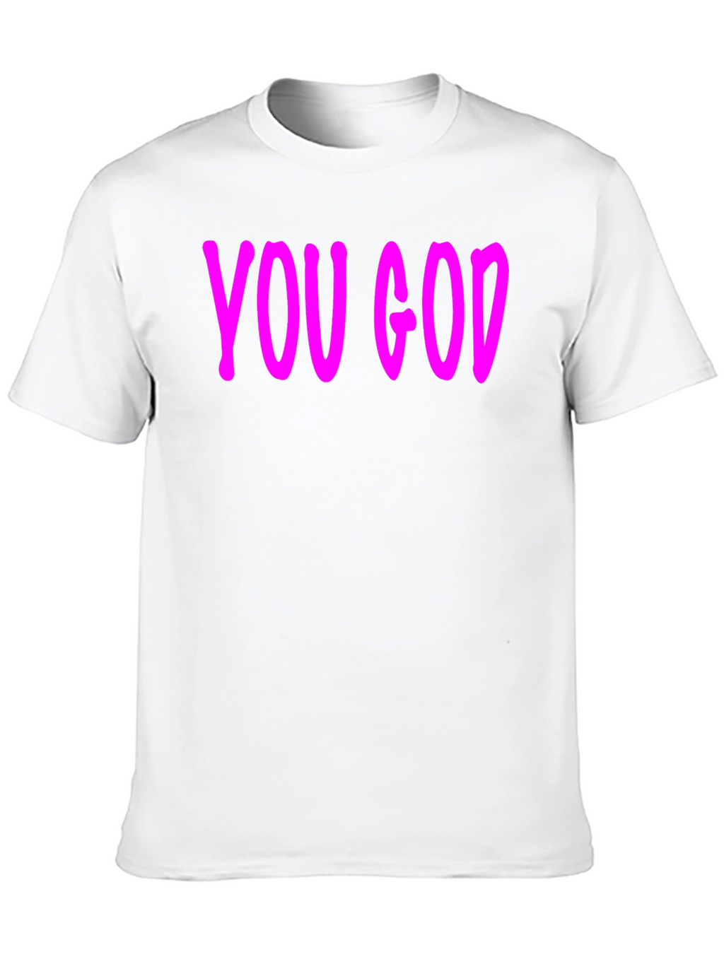 You God Graphic Tee - Stylish Black Cotton T-Shirt