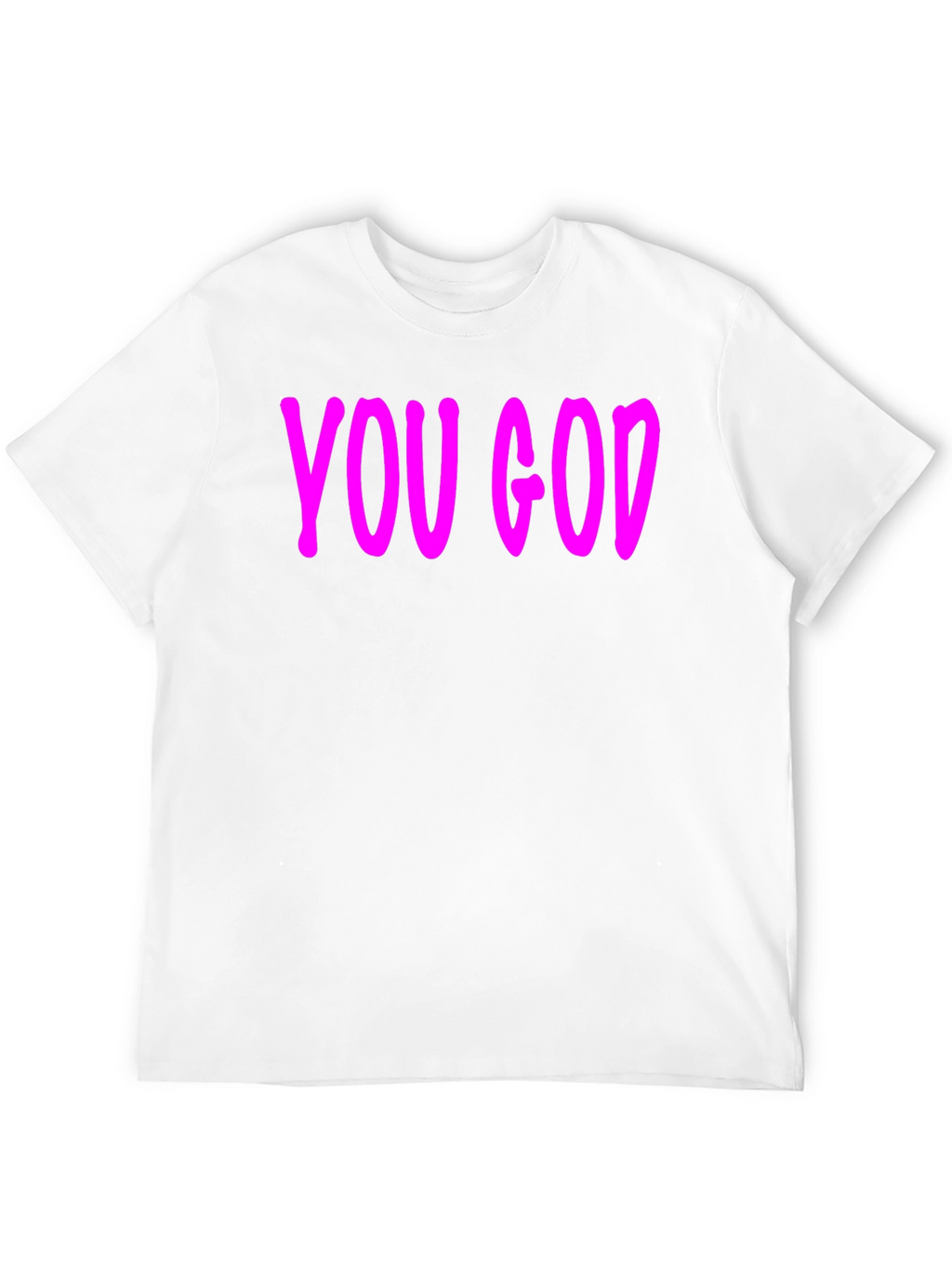 You God Graphic Tee - Stylish Black Cotton T-Shirt
