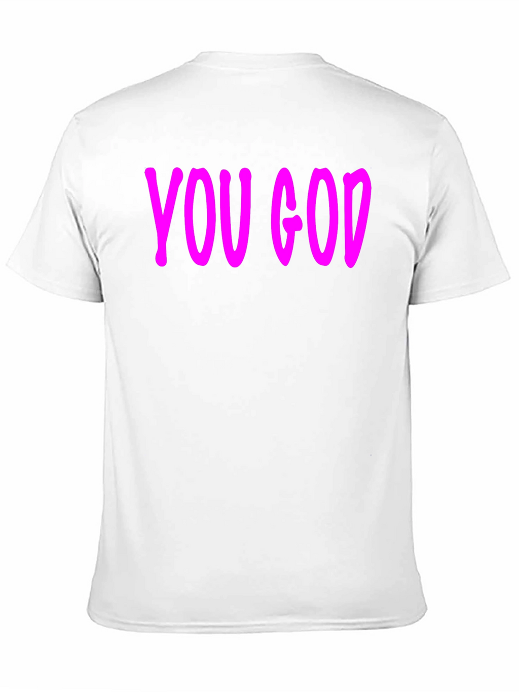 You God Graphic Tee - Stylish Black Cotton T-Shirt