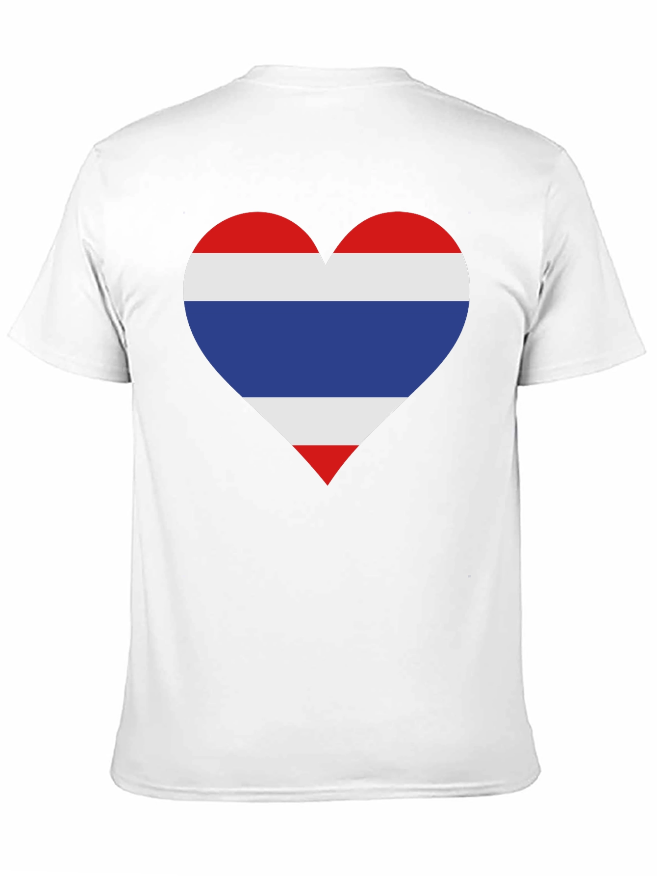 Thailand Flag Heart T-Shirt - Show Your Love!