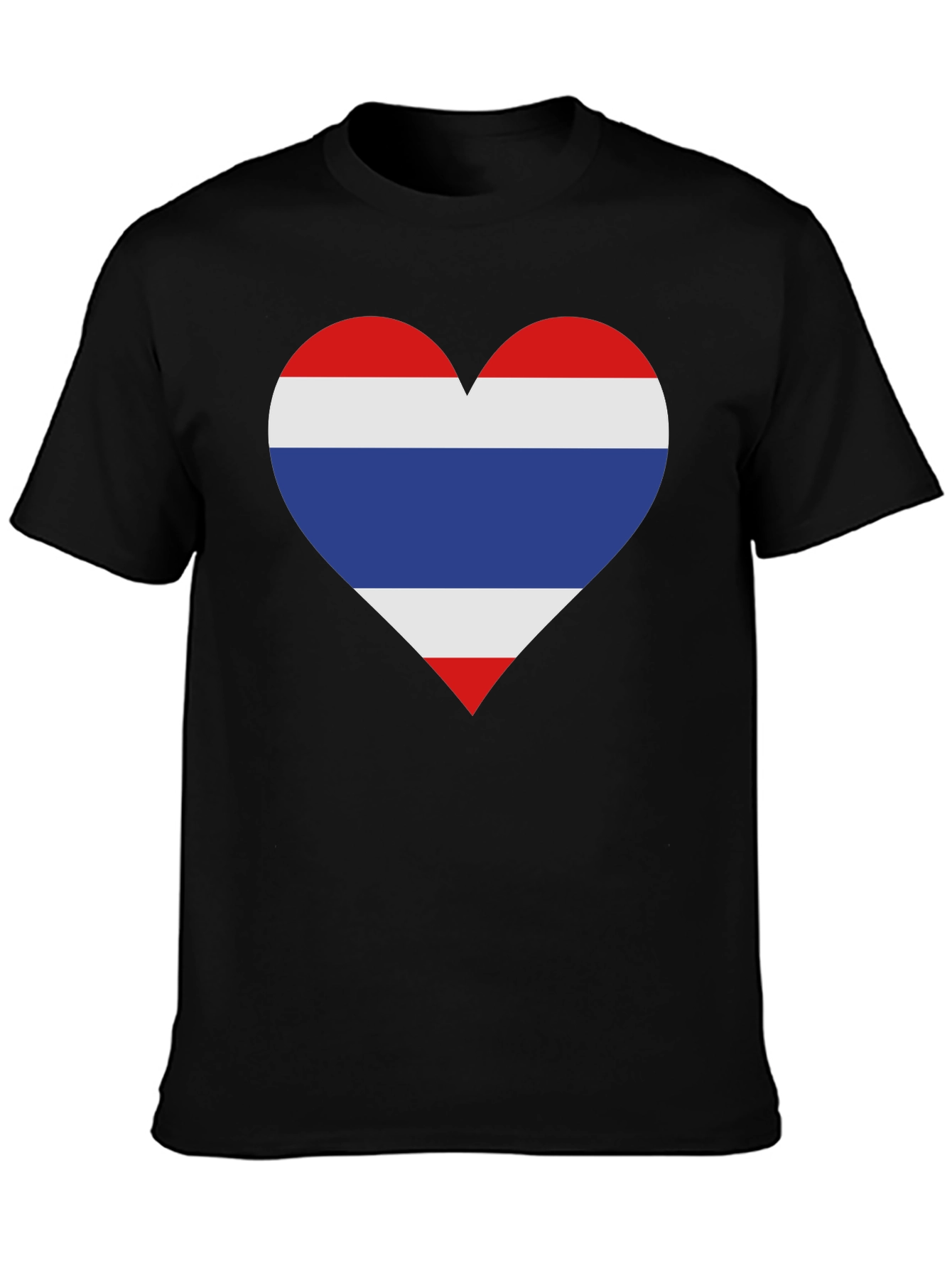Thailand Flag Heart T-Shirt - Show Your Love!