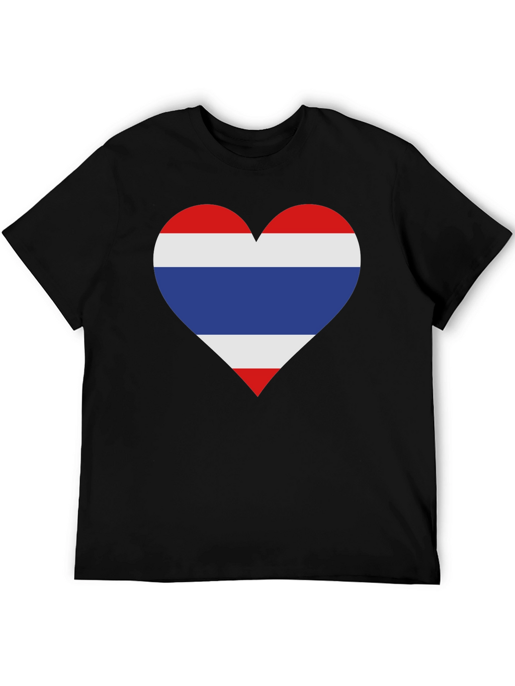Thailand Flag Heart T-Shirt - Show Your Love!