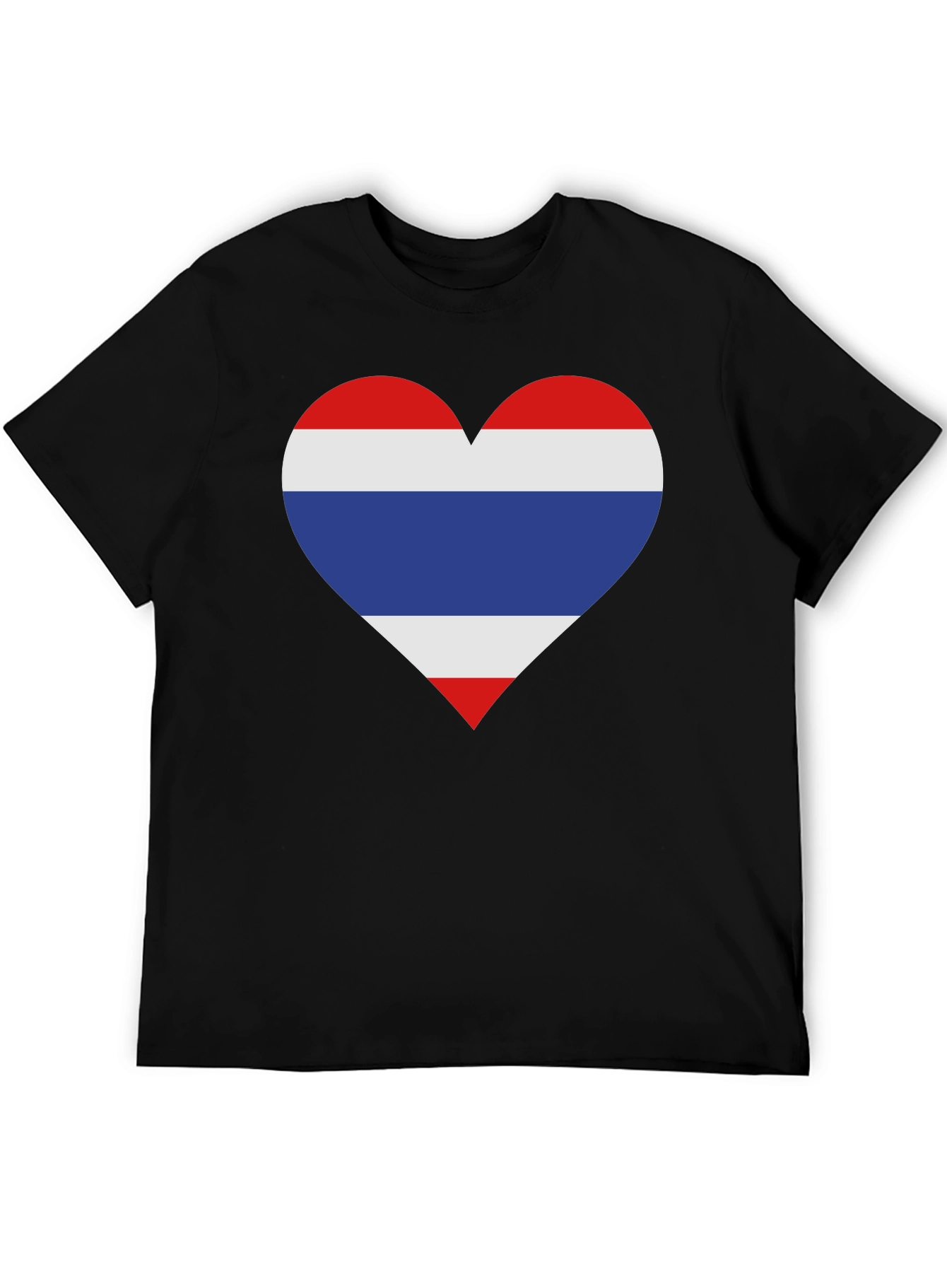 Thailand Flag Heart T-Shirt - Show Your Love!