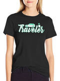 Traveler Graphic Tee - Adventure Awaits!