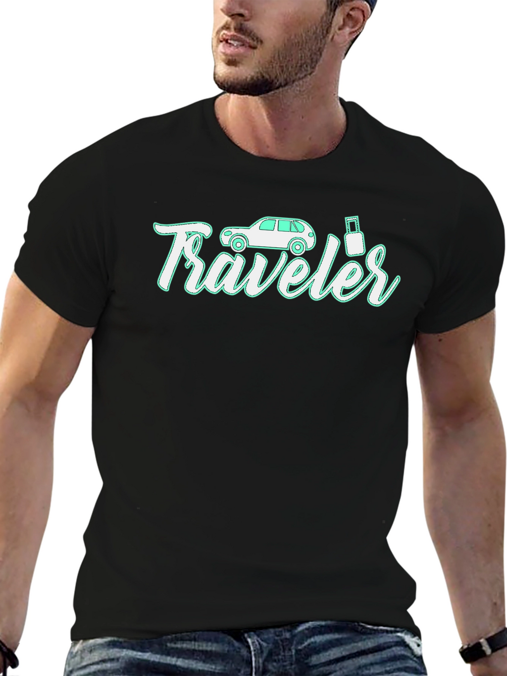 Traveler Graphic Tee - Adventure Awaits!