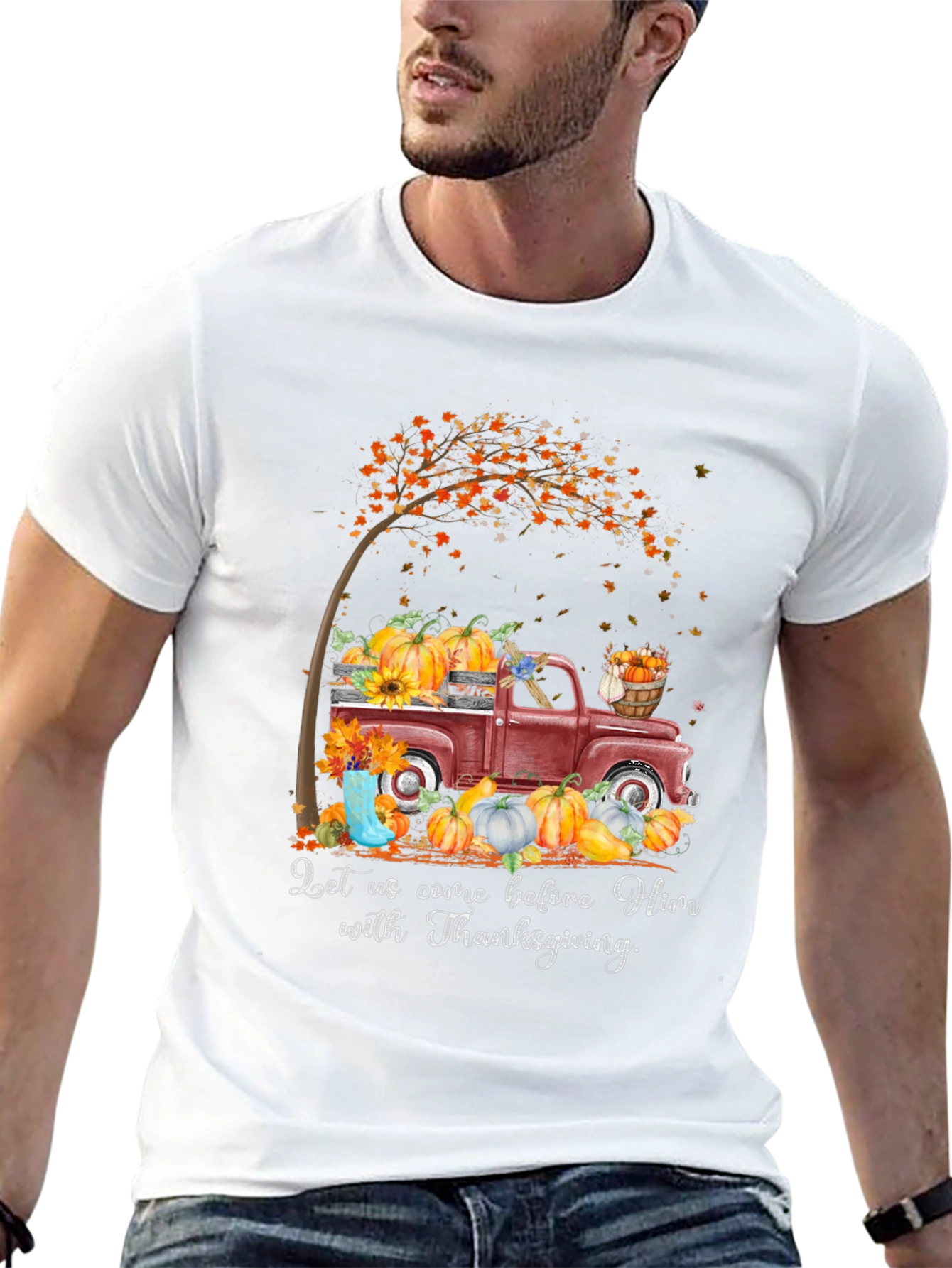 Thanksgiving Truck Graphic Tee