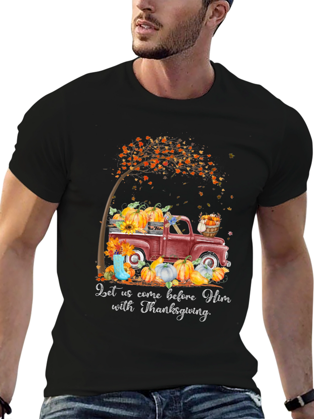 Thanksgiving Truck Graphic Tee
