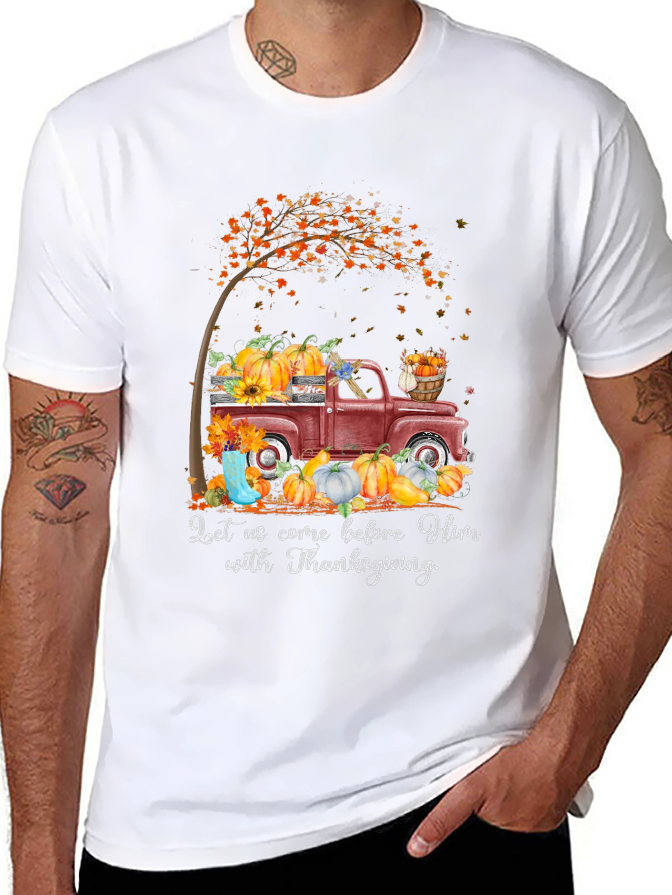 Thanksgiving Truck Graphic Tee