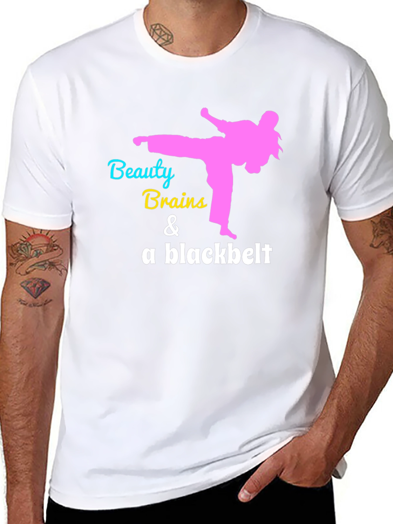 Beauty Brains & Blackbelt T-Shirt