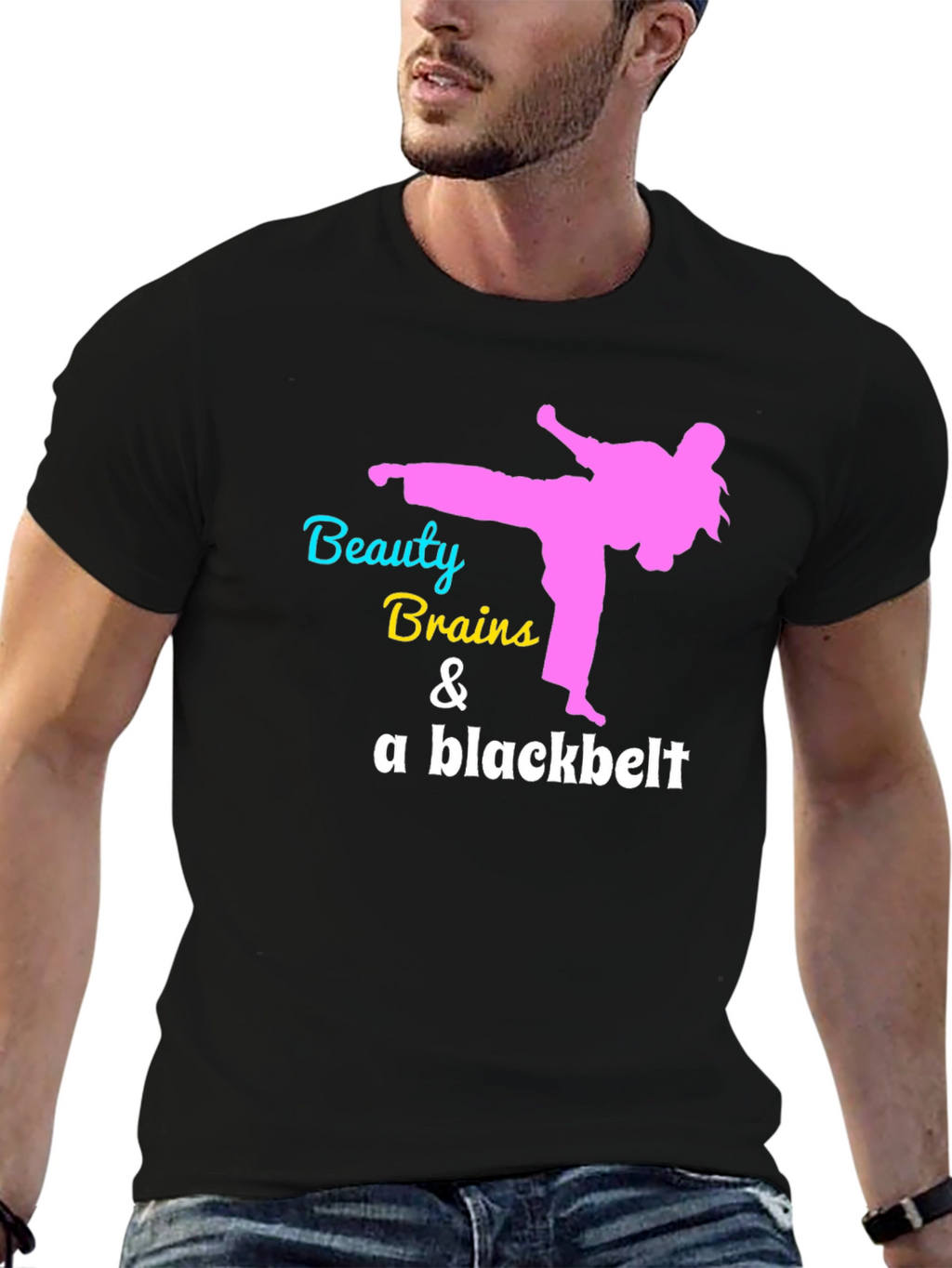 Beauty Brains & Blackbelt T-Shirt