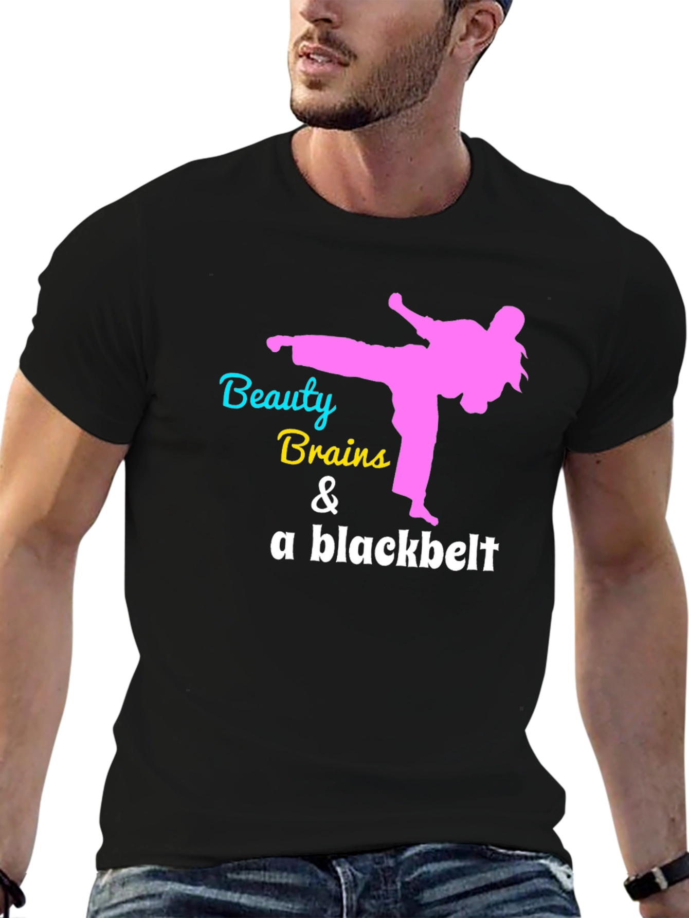 Beauty Brains & Blackbelt T-Shirt