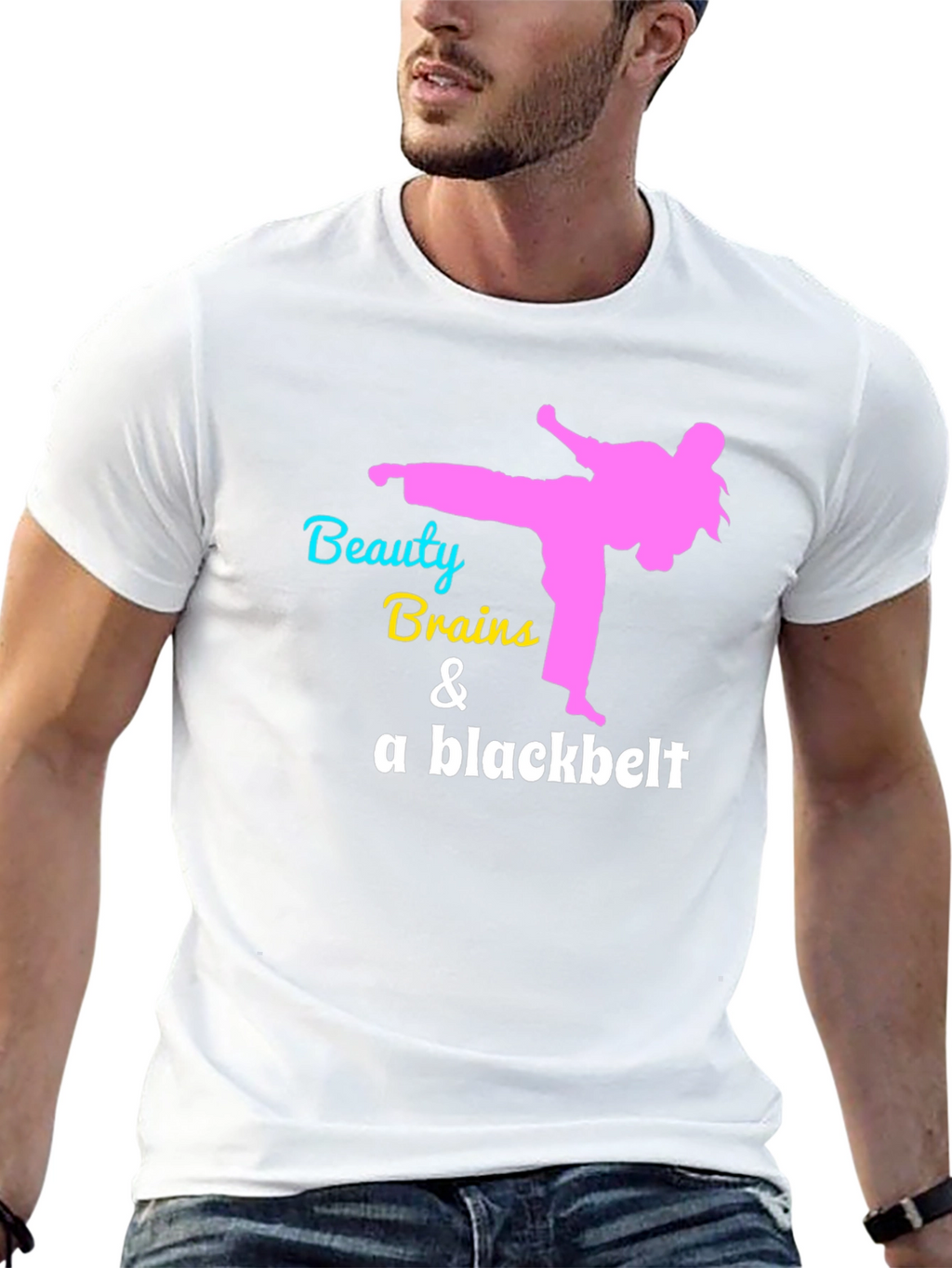 Beauty Brains & Blackbelt T-Shirt