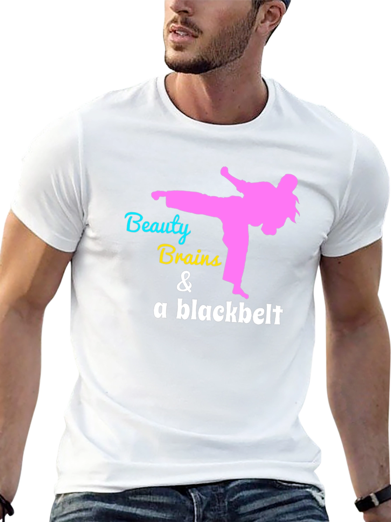 Beauty Brains & Blackbelt T-Shirt