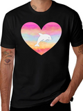 Heart Dolphin T-Shirt