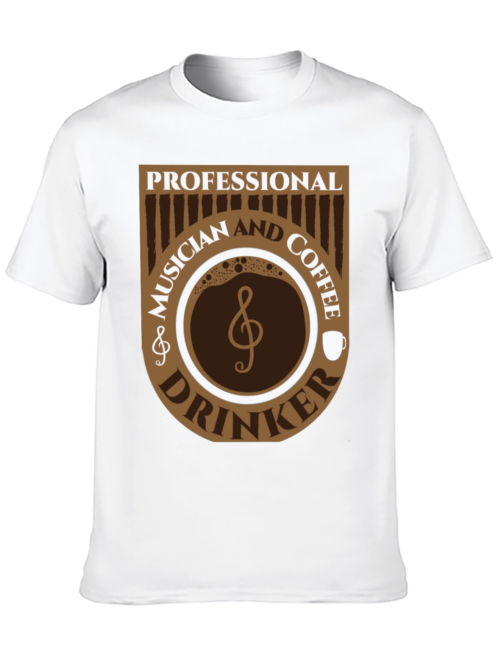 Musician & Coffee Drinker Graphic Tee
