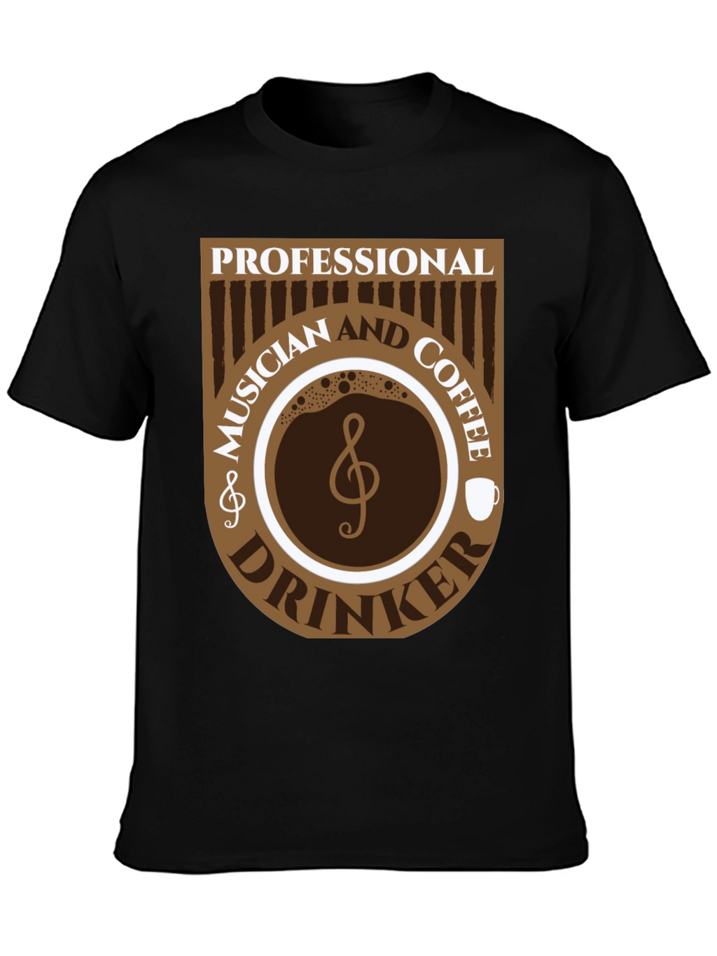 Musician & Coffee Drinker Graphic Tee
