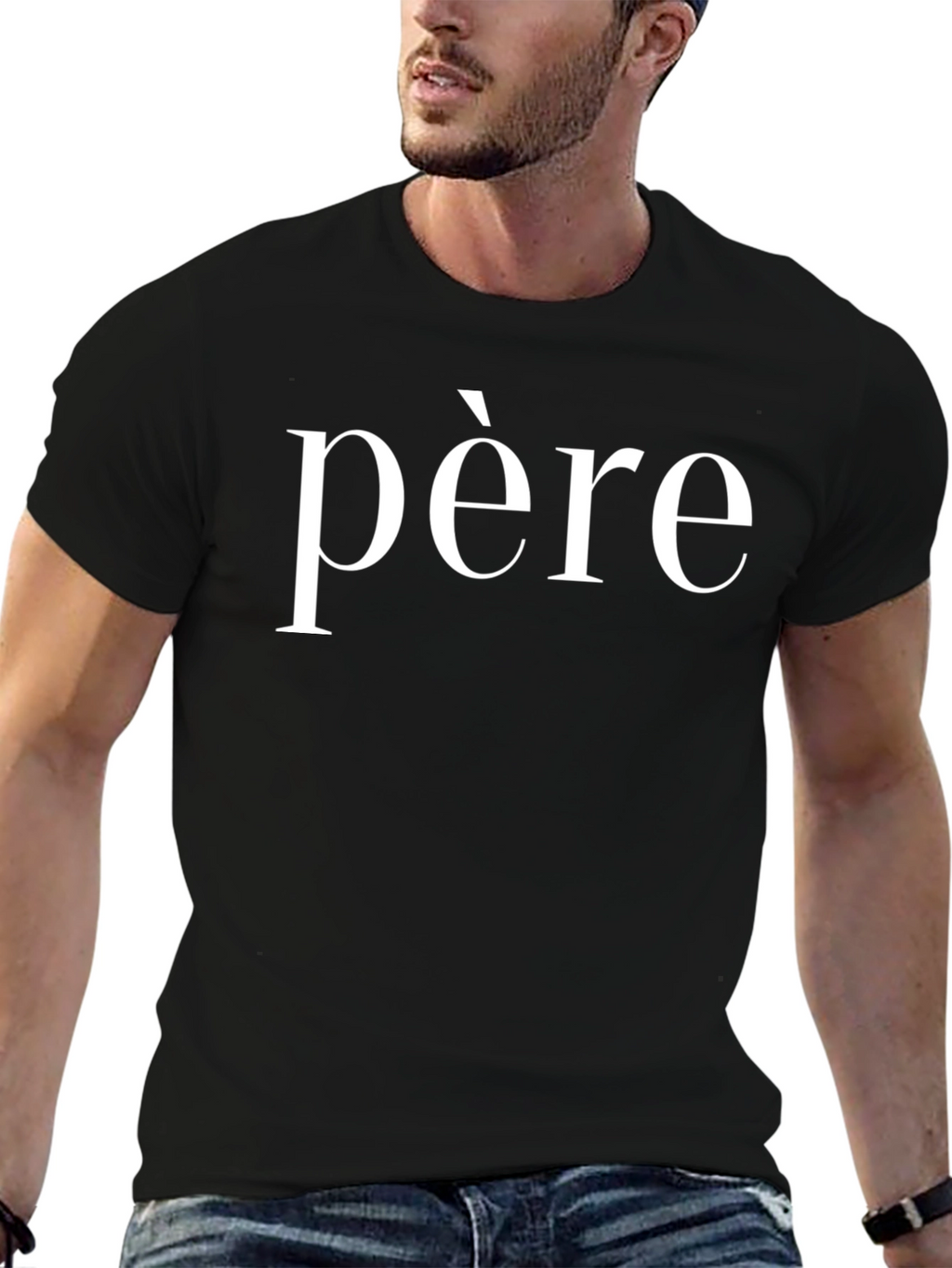 Père Graphic Tee - Stylish Fathers Day Gift