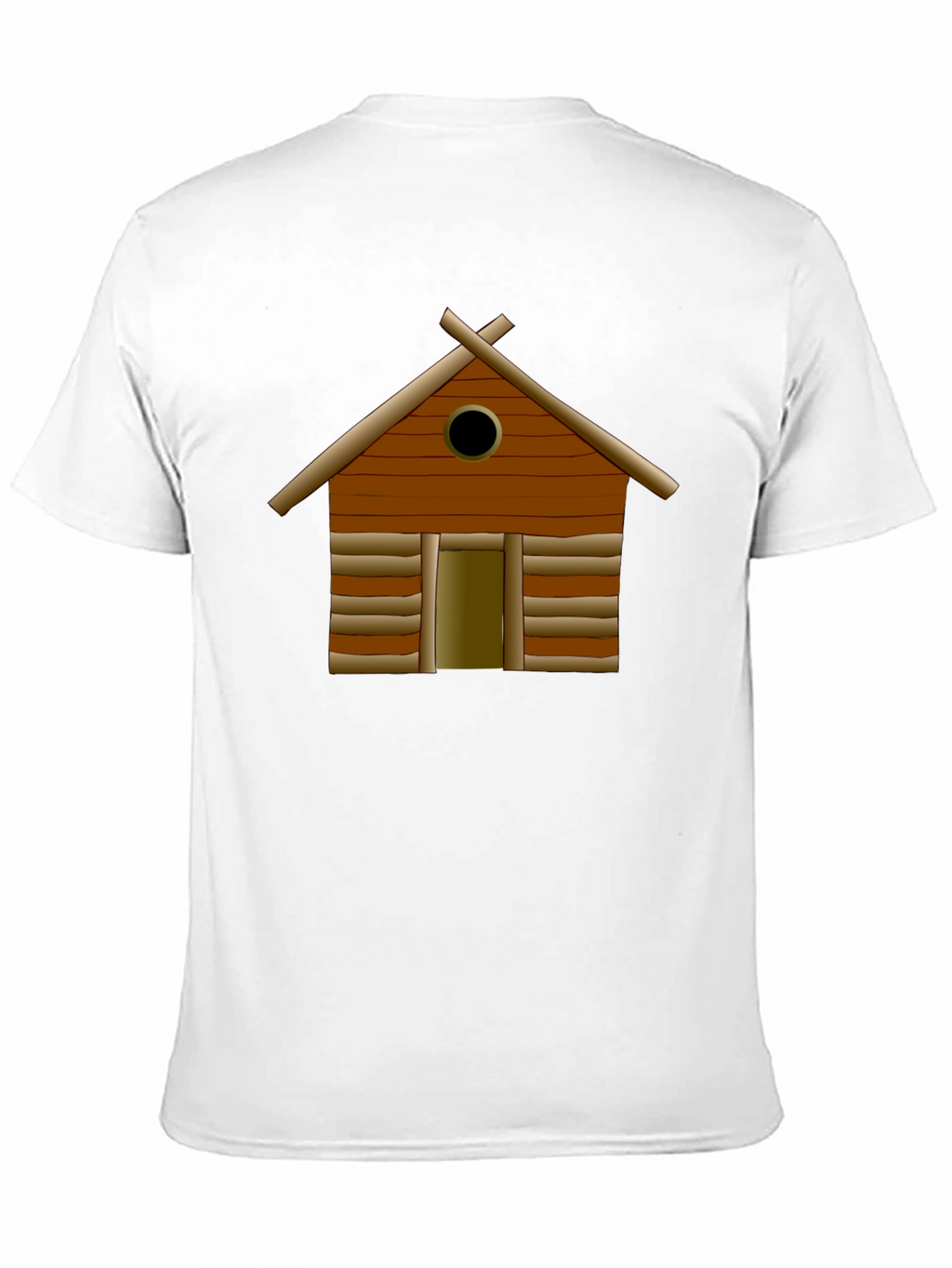 Log Cabin Graphic Tee - Classic Black