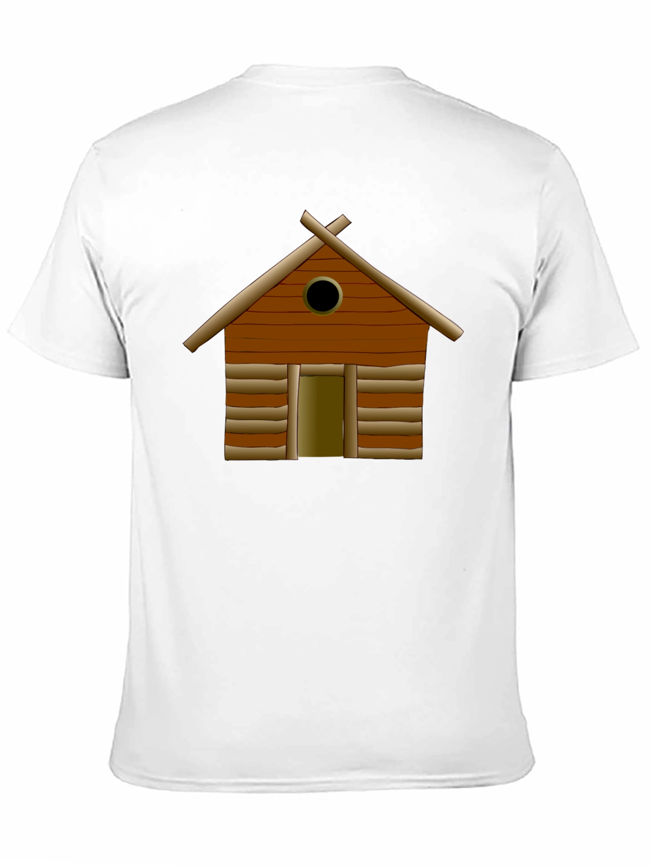 Log Cabin Graphic Tee - Classic Black