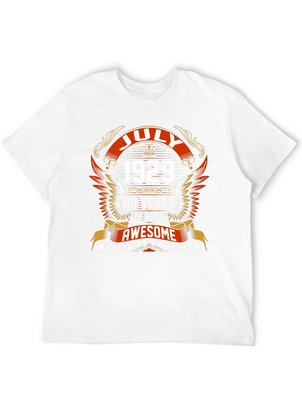 July 1929 Birthday T-Shirt - 88 Years of Awesome!