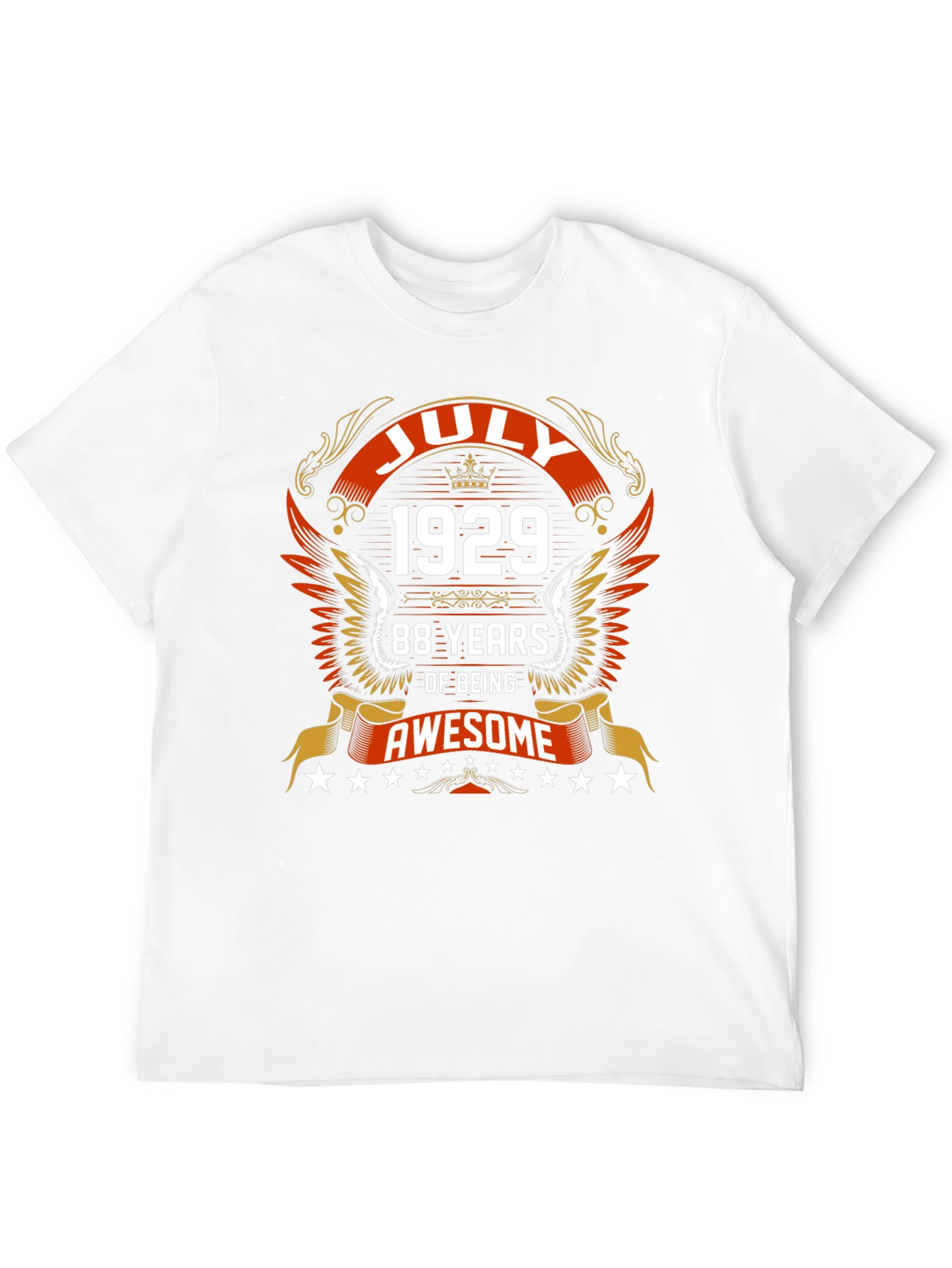 July 1929 Birthday T-Shirt - 88 Years of Awesome!
