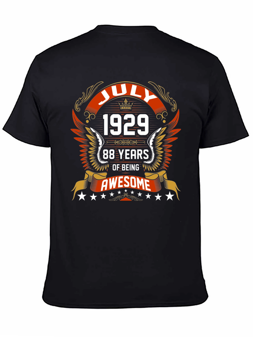 July 1929 Birthday T-Shirt - 88 Years of Awesome!