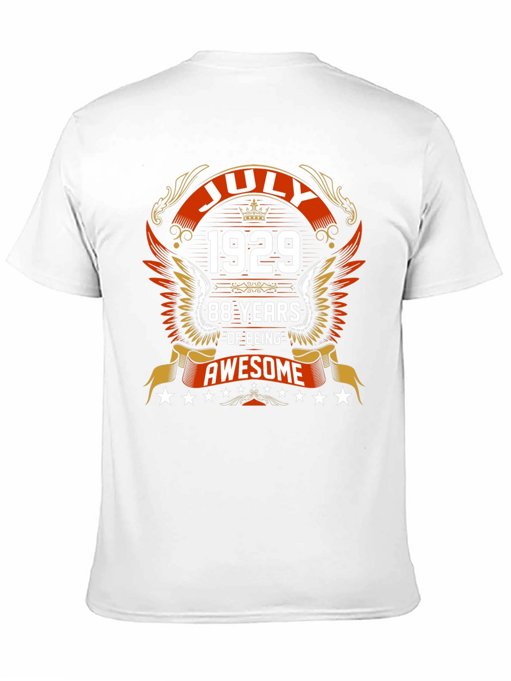 July 1929 Birthday T-Shirt - 88 Years of Awesome!