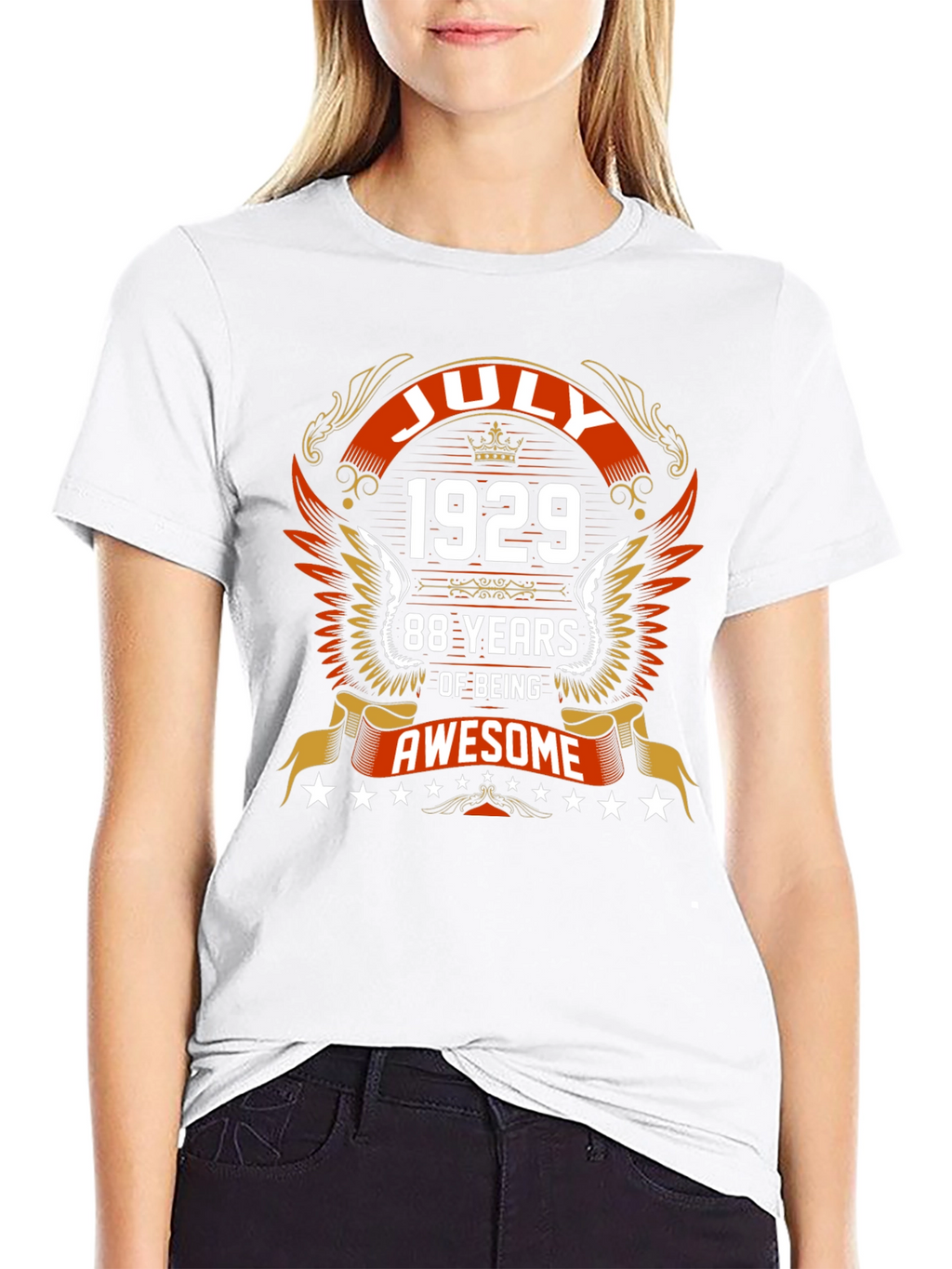 July 1929 Birthday T-Shirt - 88 Years of Awesome!
