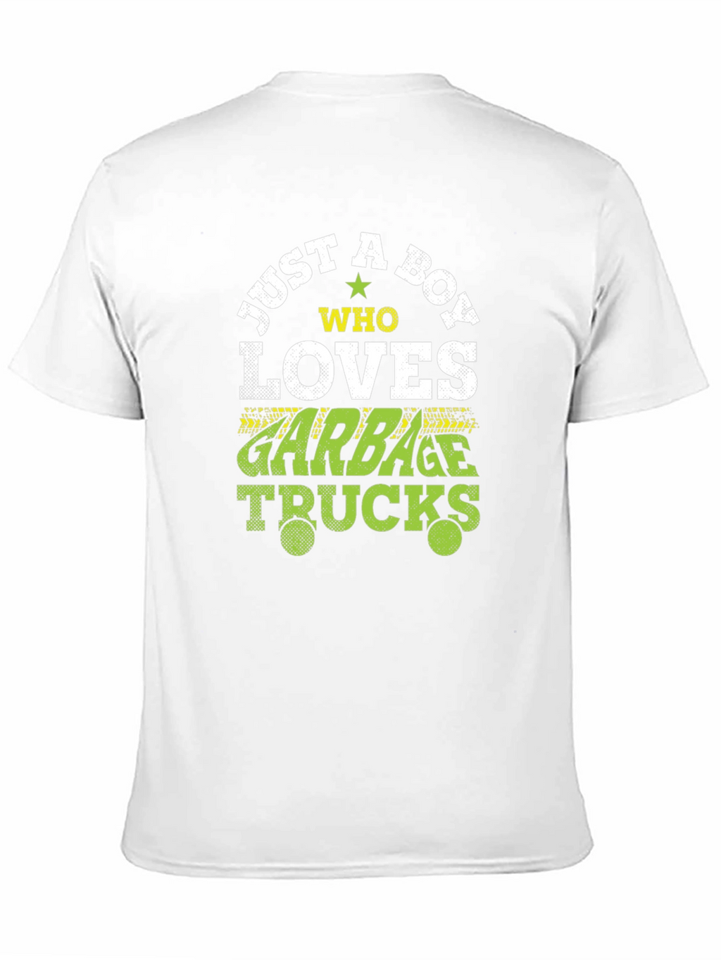 Just A Boy Who Loves Garbage Trucks T-Shirt