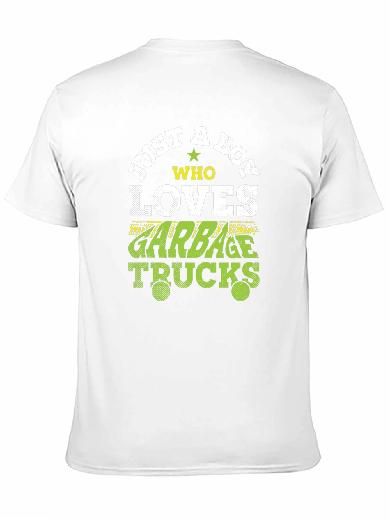 Just A Boy Who Loves Garbage Trucks T-Shirt