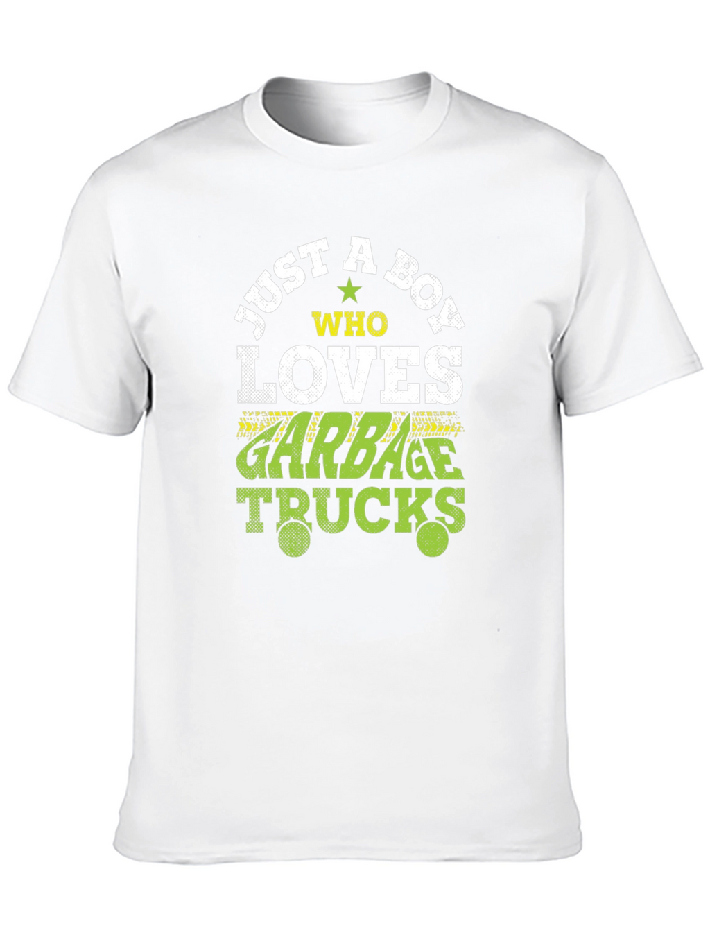 Just A Boy Who Loves Garbage Trucks T-Shirt