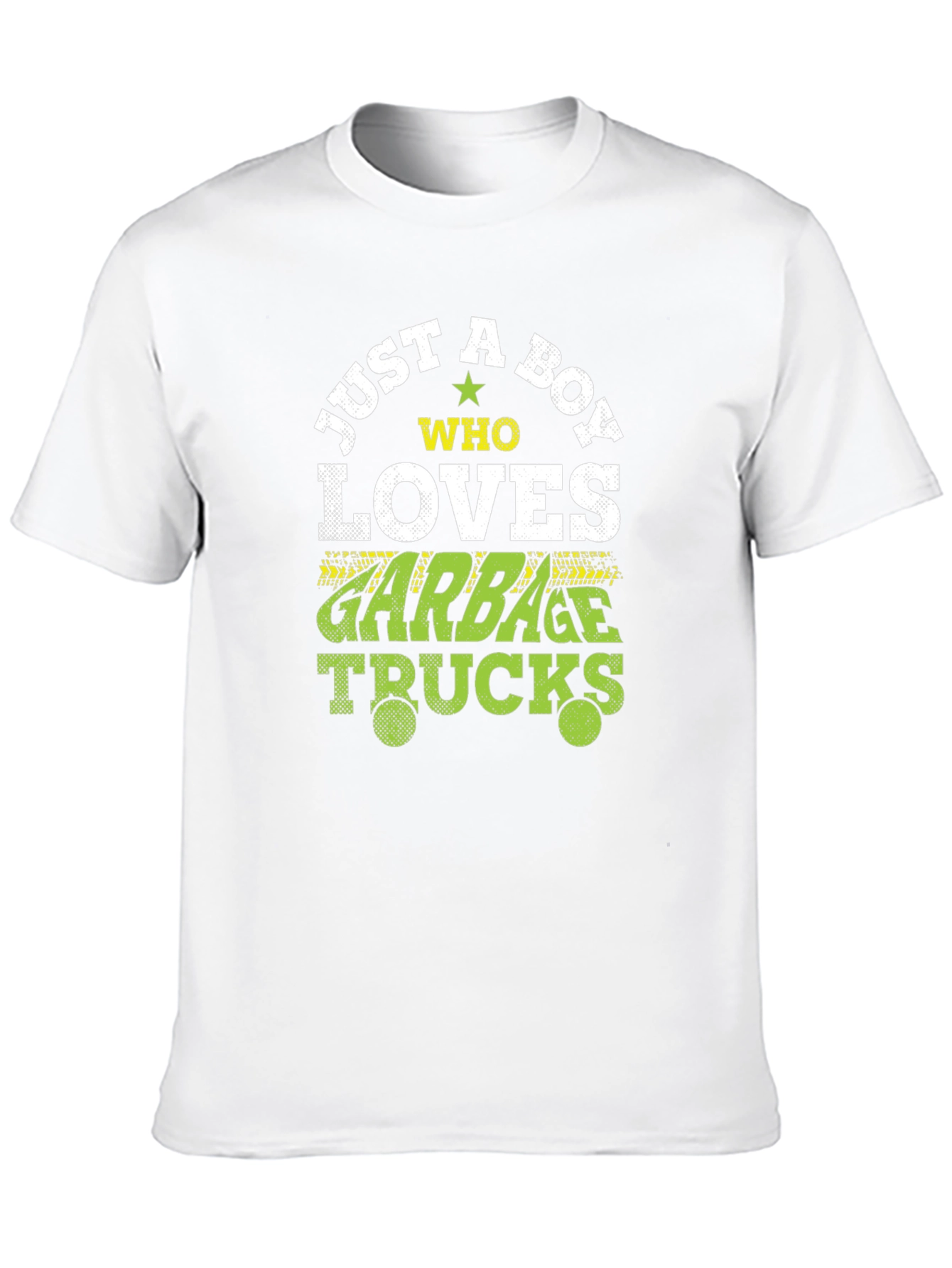 Just A Boy Who Loves Garbage Trucks T-Shirt