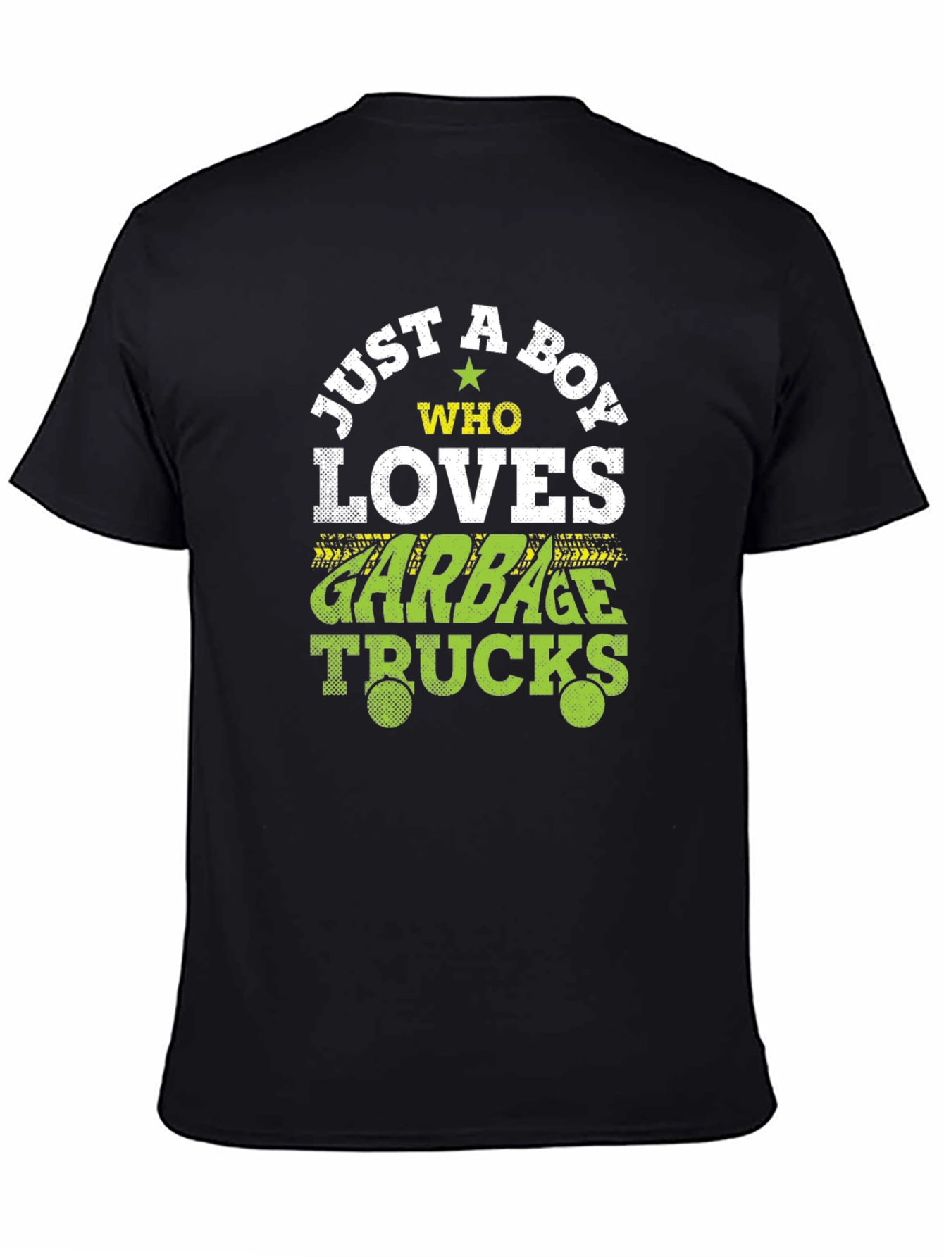 Just A Boy Who Loves Garbage Trucks T-Shirt