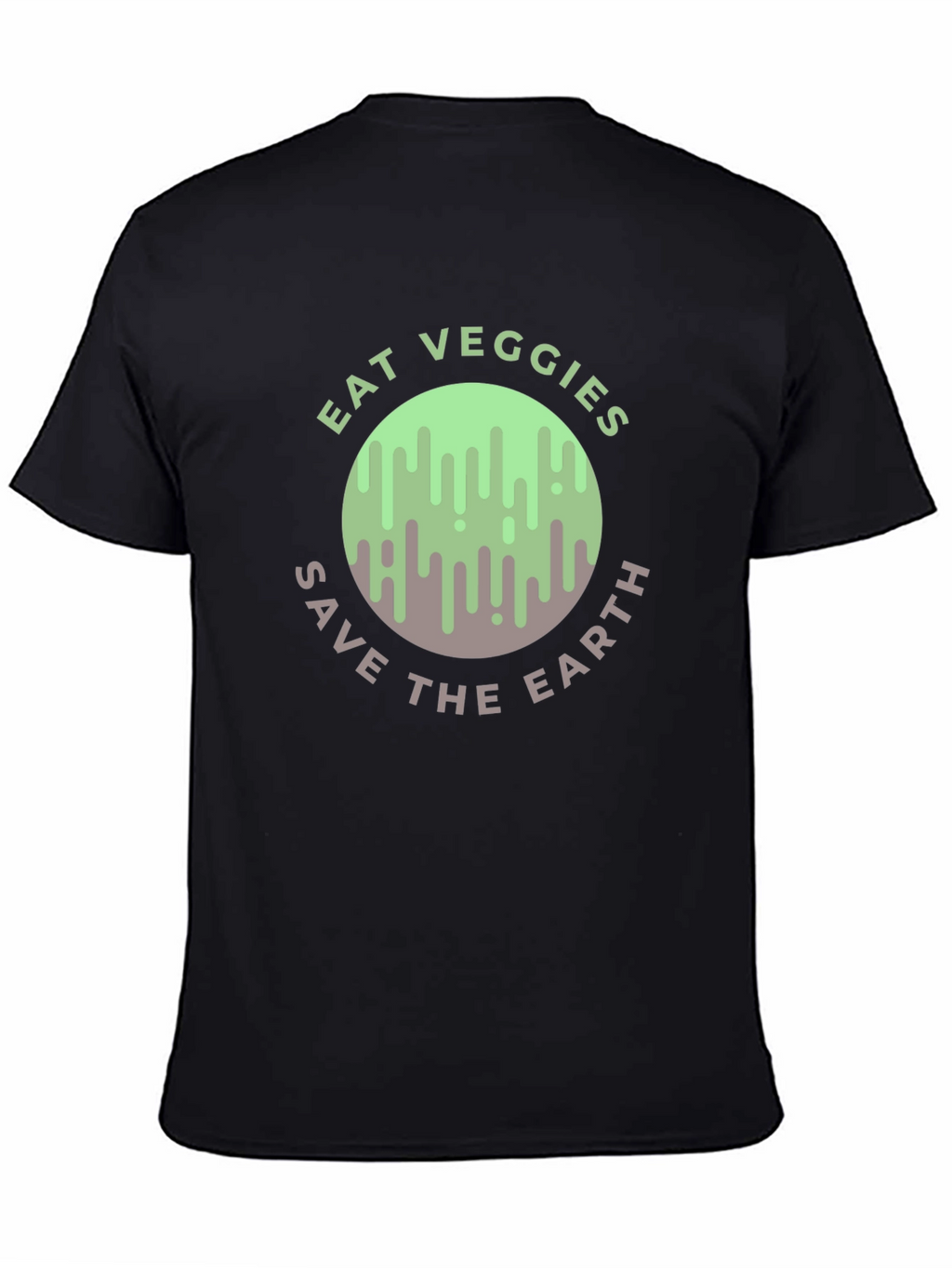 Eat Veggies Save the Earth Graphic Tee