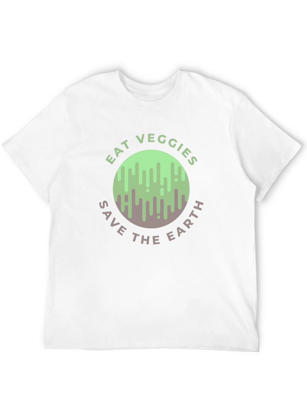 Eat Veggies Save the Earth Graphic Tee