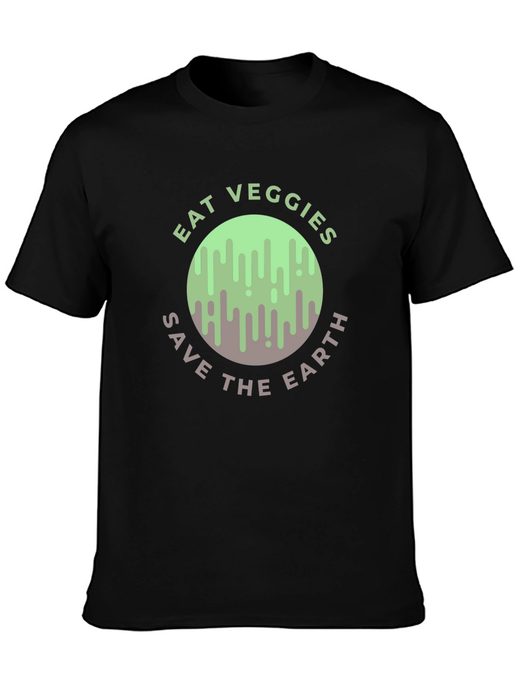 Eat Veggies Save the Earth Graphic Tee